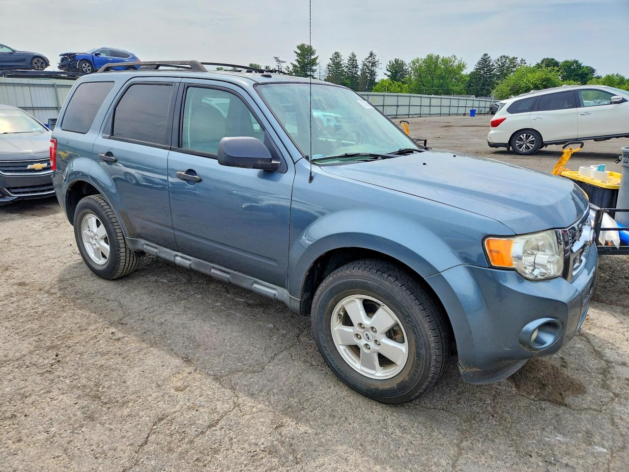 2012 Ford Escape Xlt Blue vin: 1FMCU0D7XCKA80839