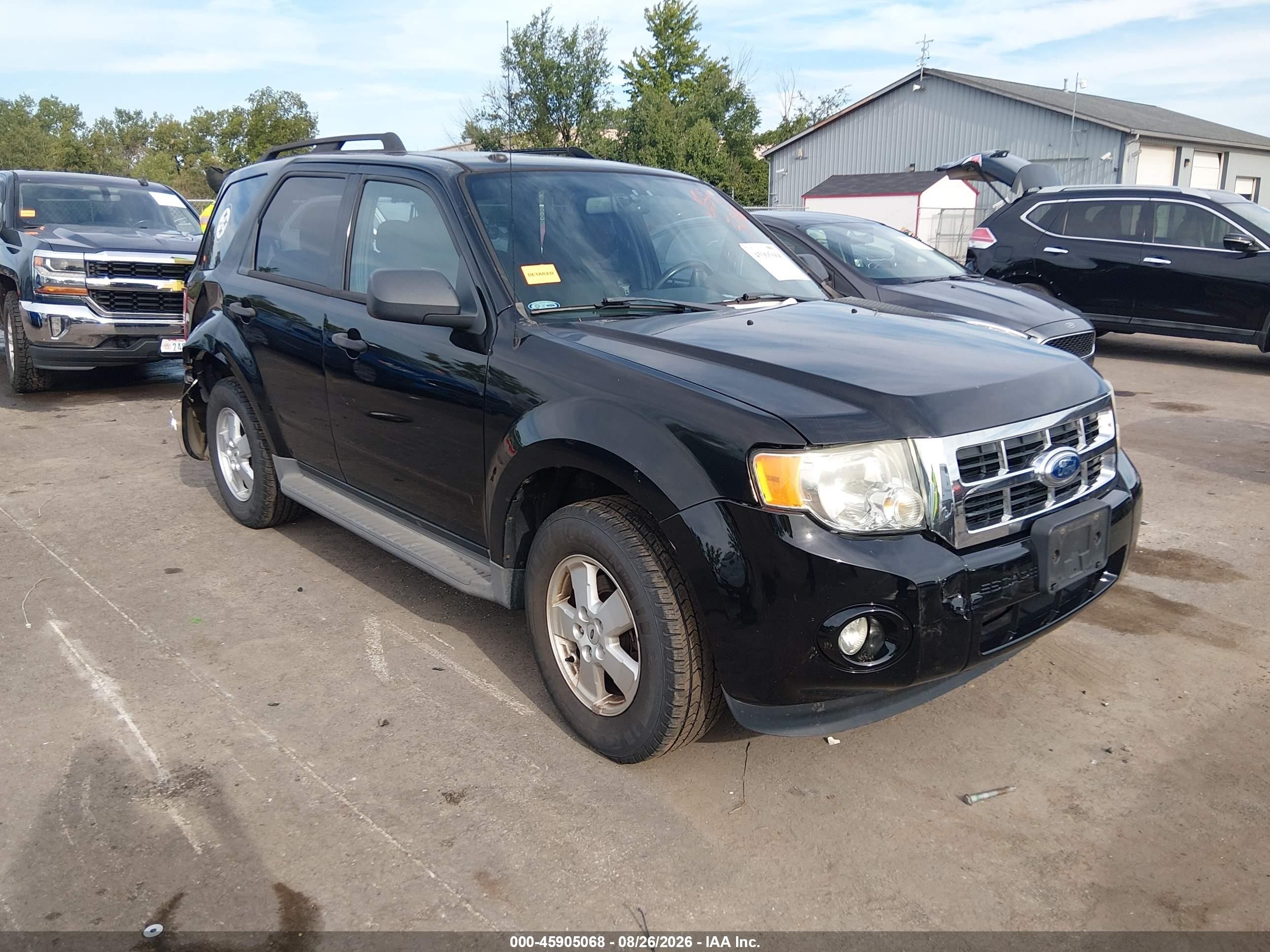 2012 Ford Escape Xlt Black vin: 1FMCU0D7XCKB19395