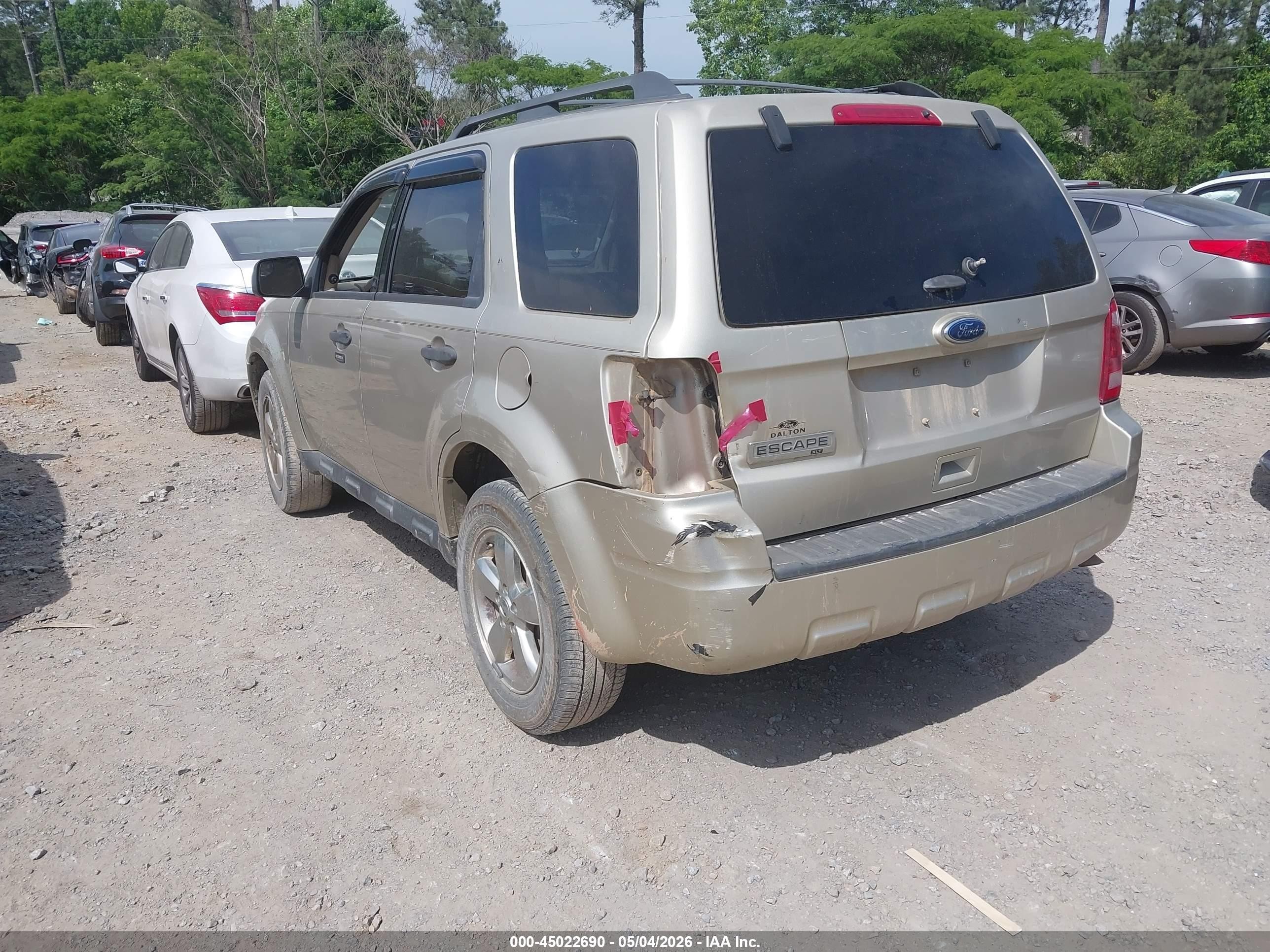 2012 Ford Escape Xlt Золотой vin: 1FMCU0D7XCKB48749