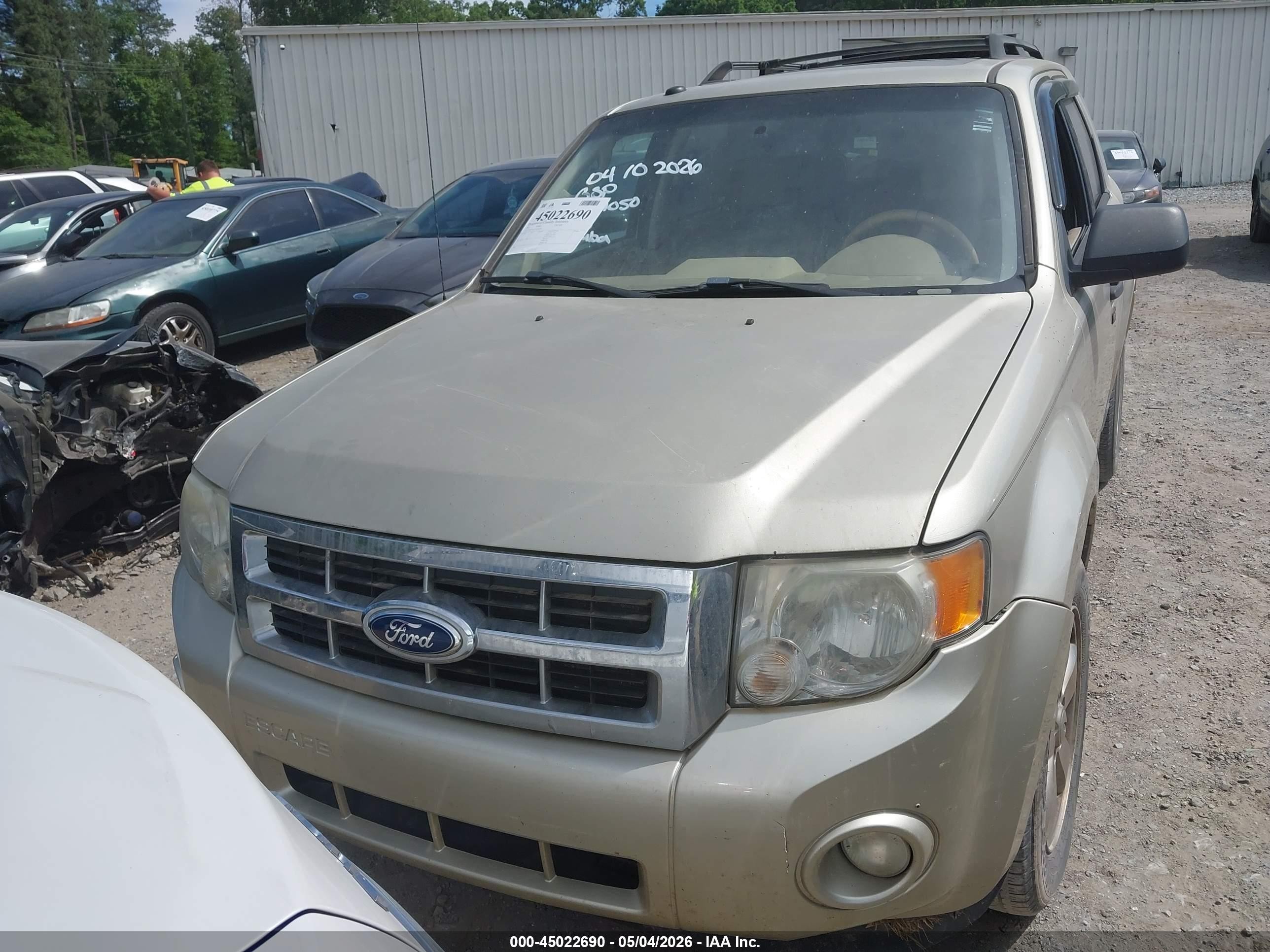2012 Ford Escape Xlt Золотой vin: 1FMCU0D7XCKB48749