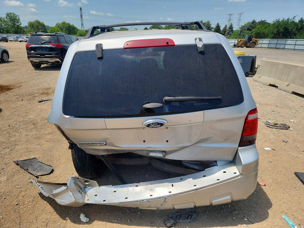 2012 Ford Escape Xlt Silver vin: 1FMCU0D7XCKB52235