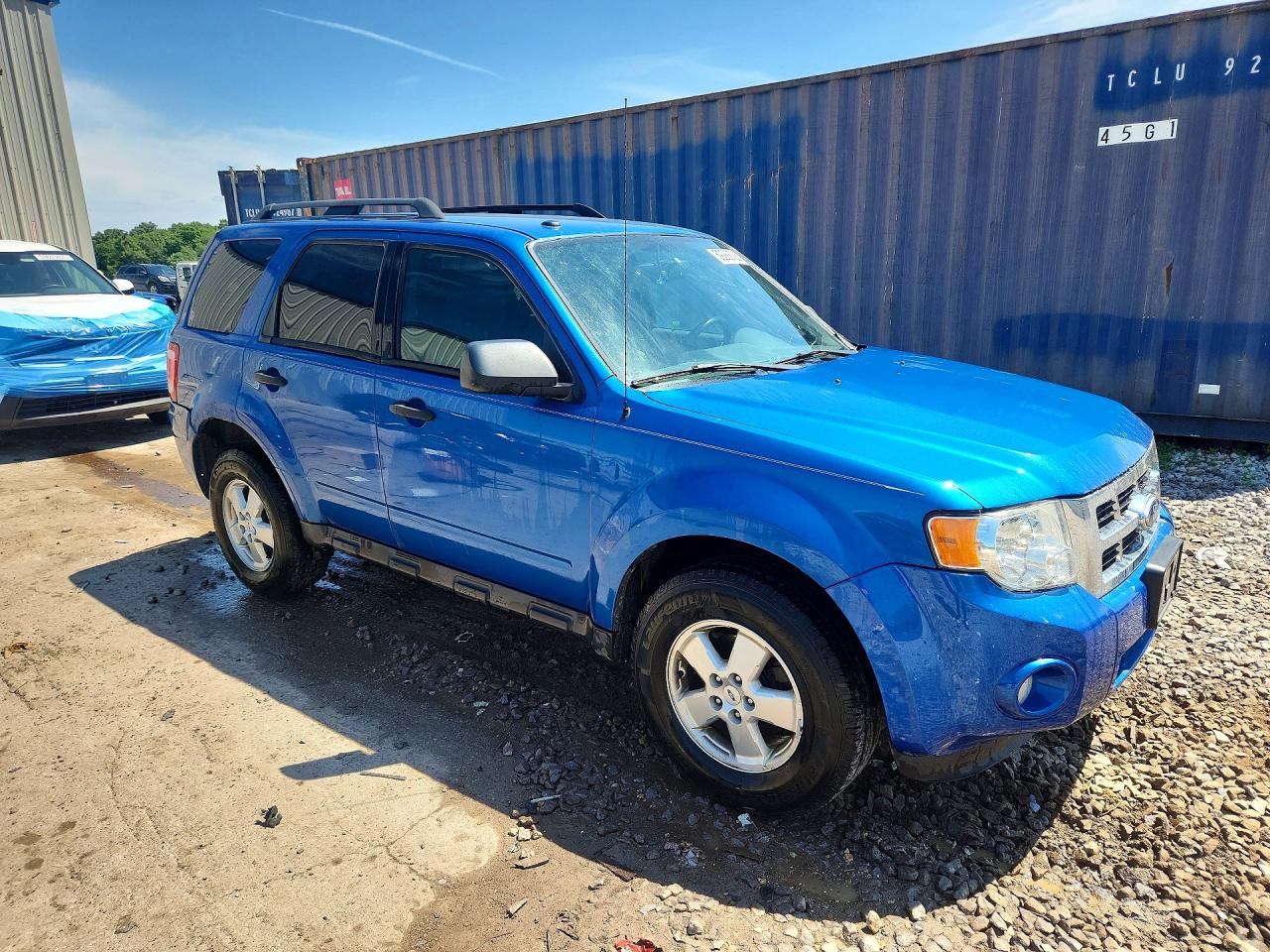 2012 Ford Escape Xlt Blue vin: 1FMCU0D7XCKB76020
