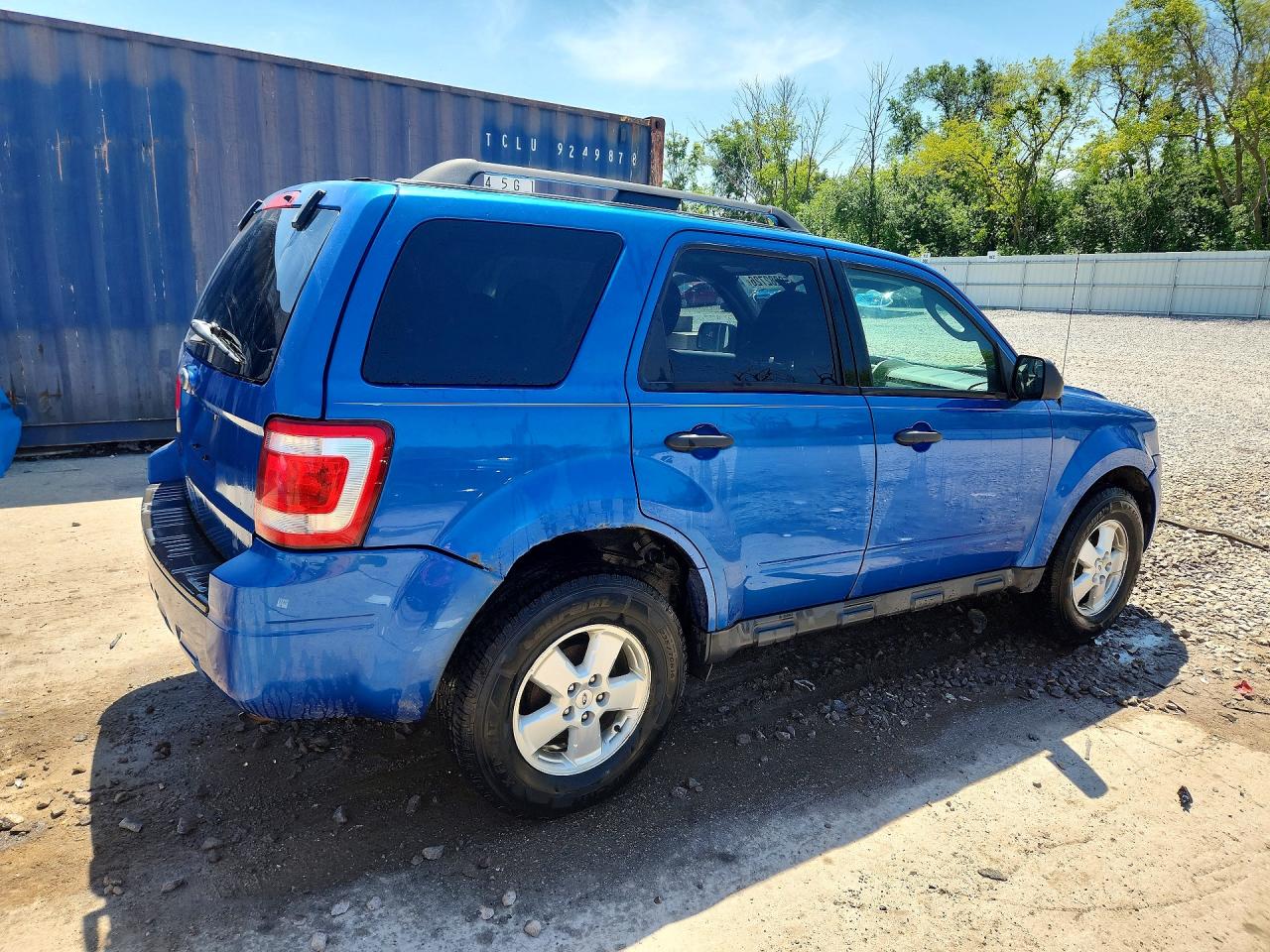 2012 Ford Escape Xlt Blue vin: 1FMCU0D7XCKB76020
