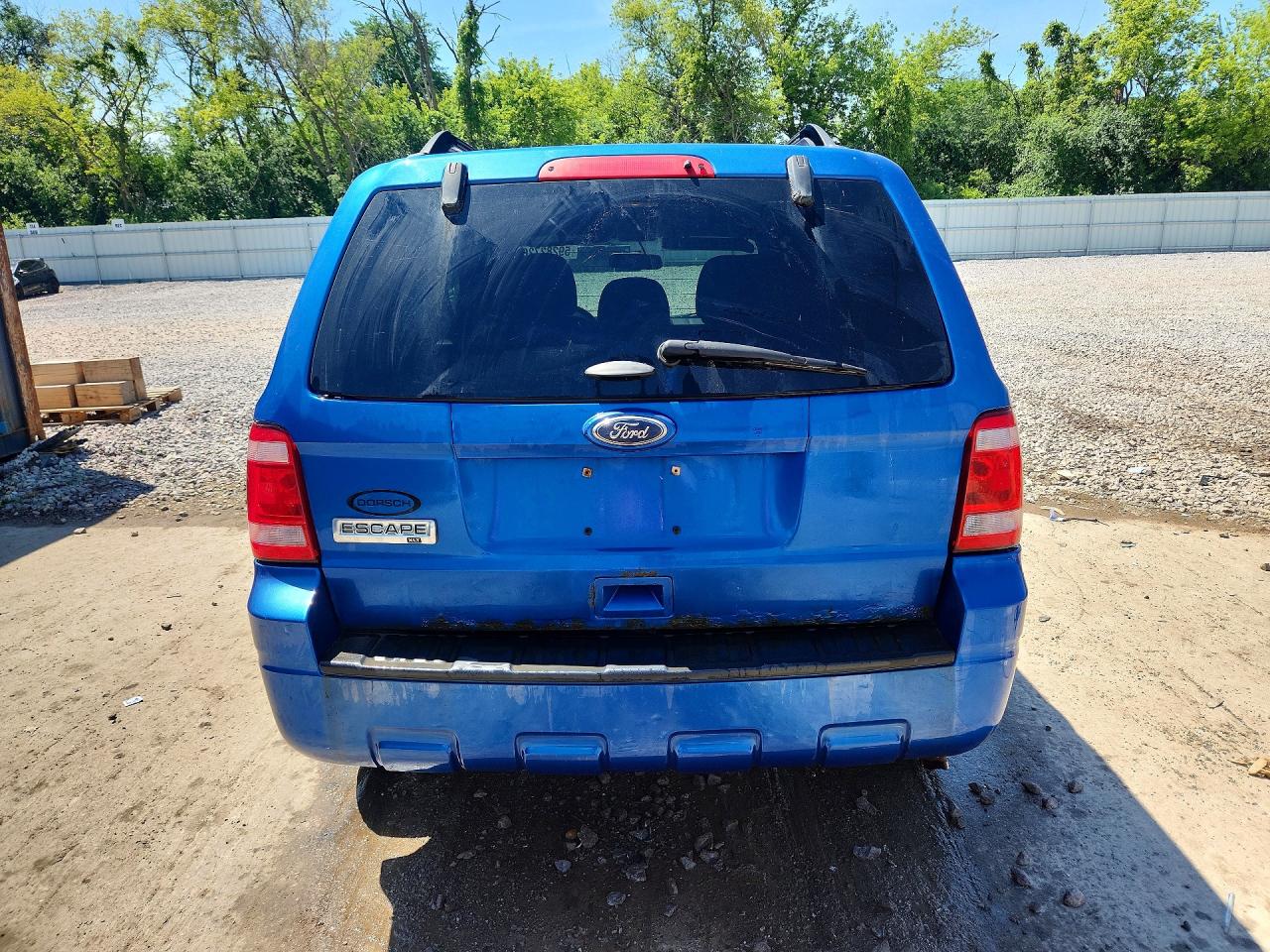 2012 Ford Escape Xlt Blue vin: 1FMCU0D7XCKB76020