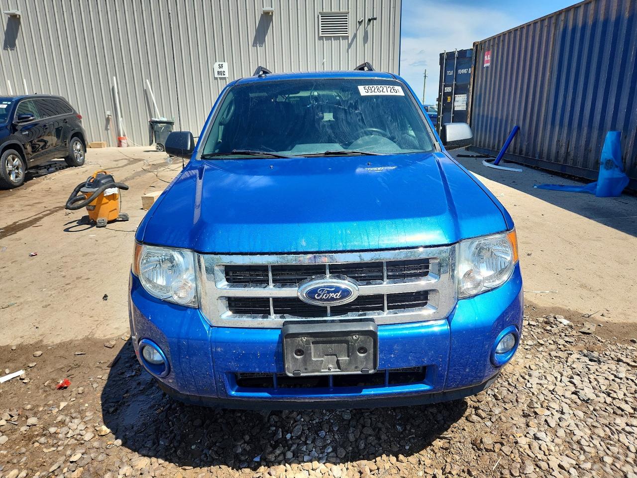 2012 Ford Escape Xlt Blue vin: 1FMCU0D7XCKB76020