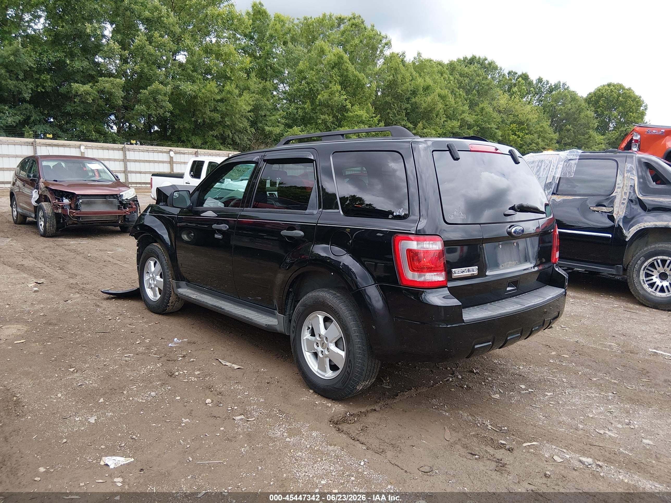 2012 Ford Escape Xlt Black vin: 1FMCU0D7XCKC63304