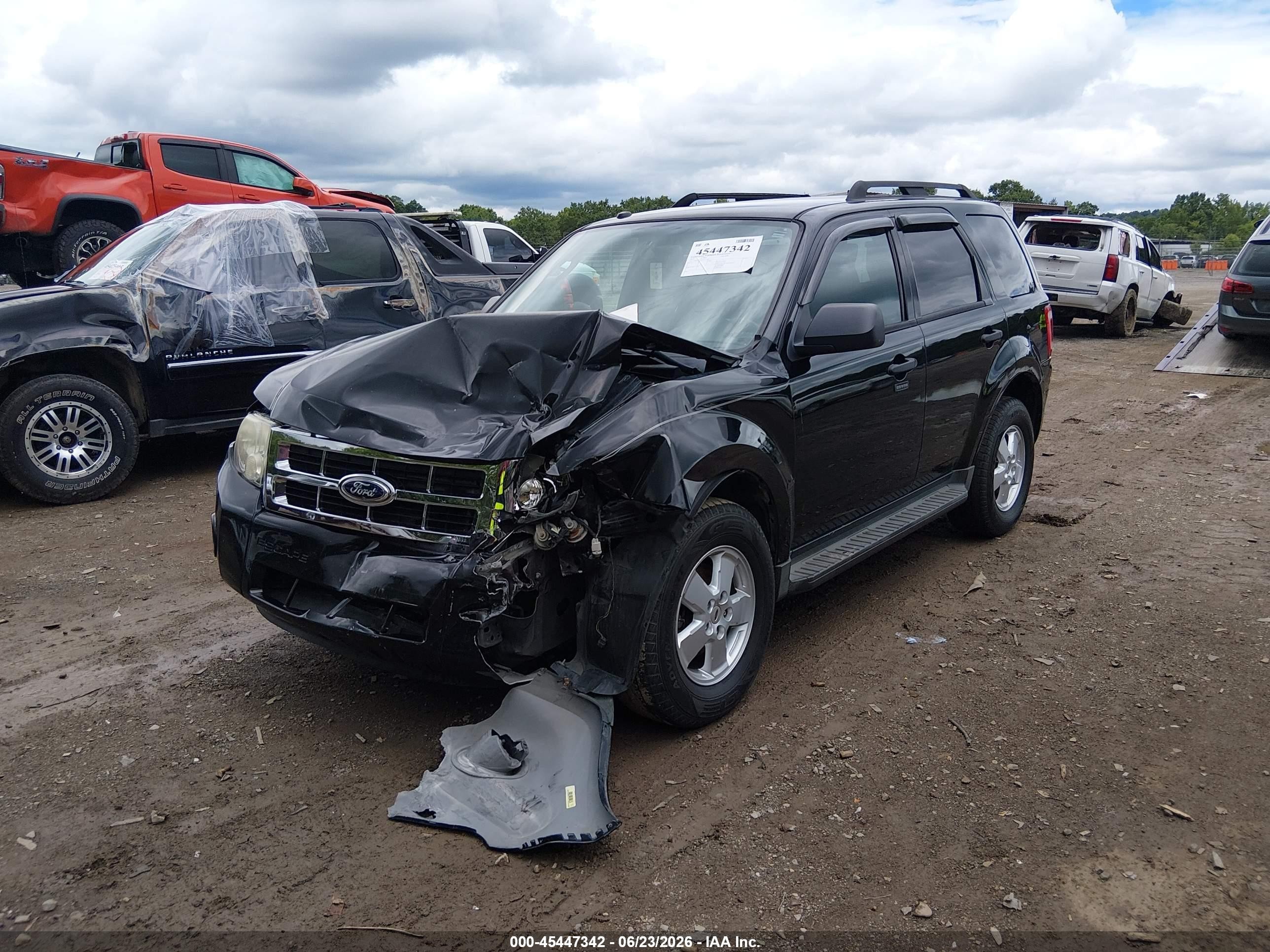 2012 Ford Escape Xlt Black vin: 1FMCU0D7XCKC63304
