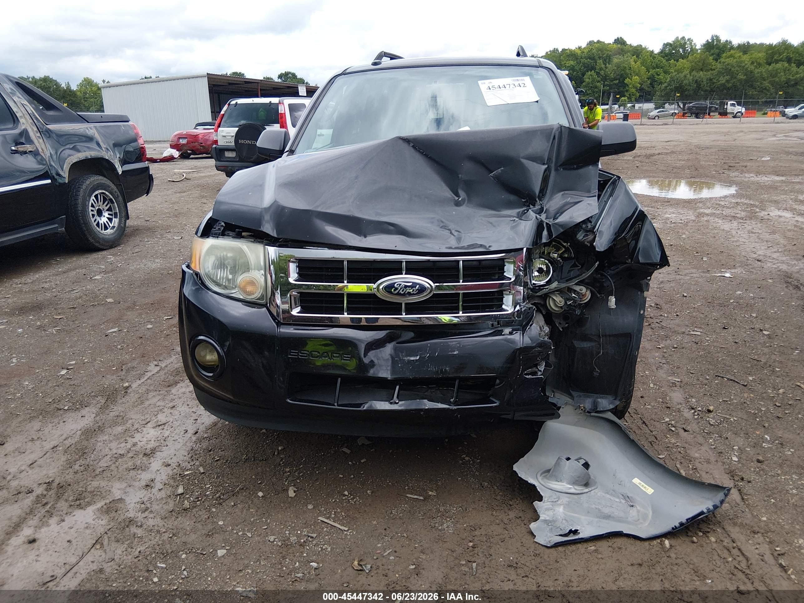 2012 Ford Escape Xlt Black vin: 1FMCU0D7XCKC63304