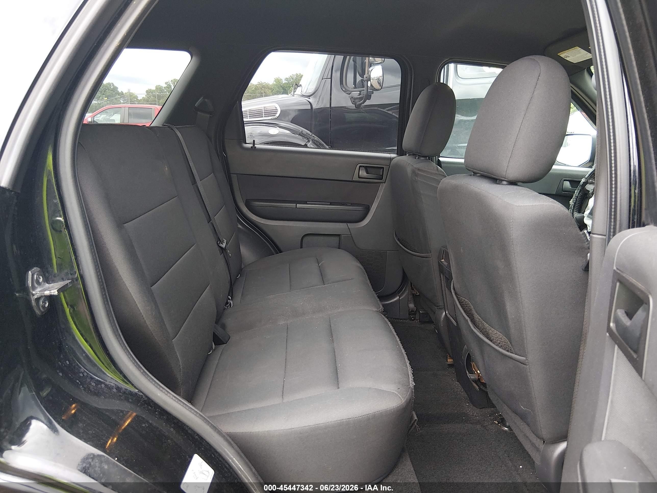 2012 Ford Escape Xlt Black vin: 1FMCU0D7XCKC63304