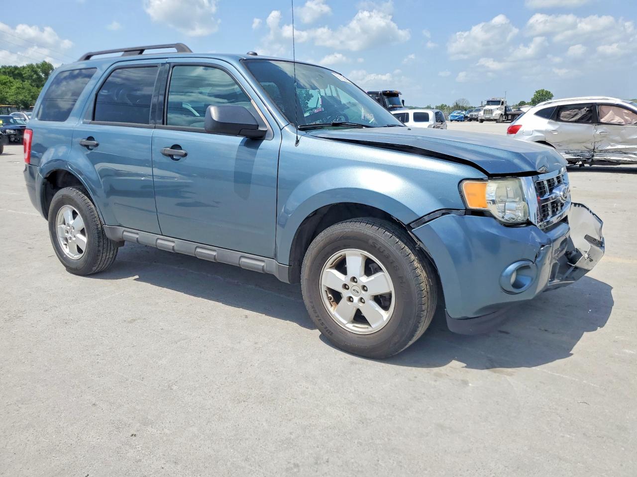 2012 Ford Escape Xlt Blue vin: 1FMCU0D7XCKC64713
