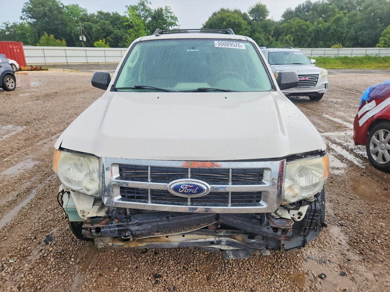 2012 Ford Escape Xlt White vin: 1FMCU0D7XCKC77185