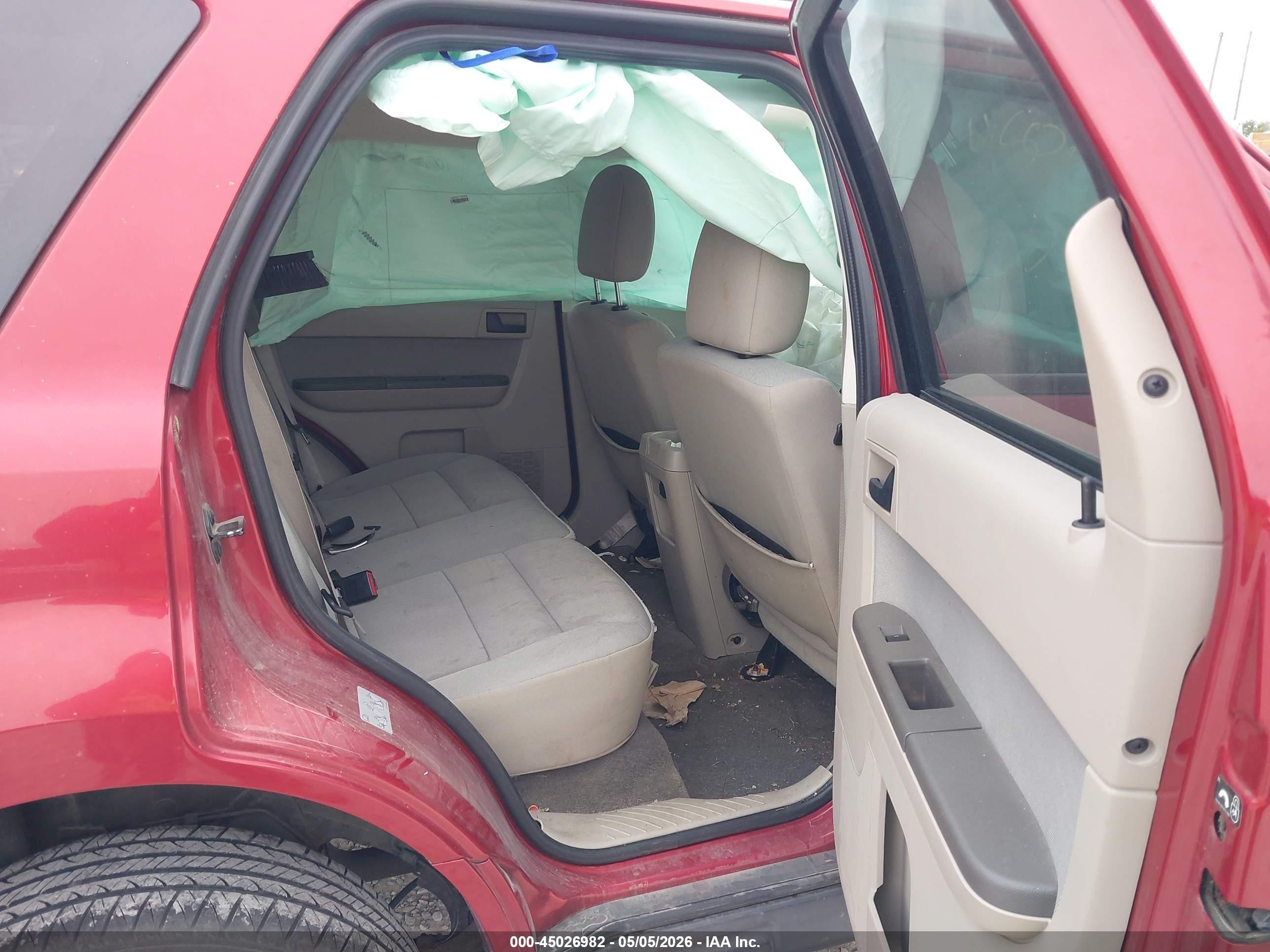 2012 Ford Escape Xlt Red vin: 1FMCU0D7XCKC78868