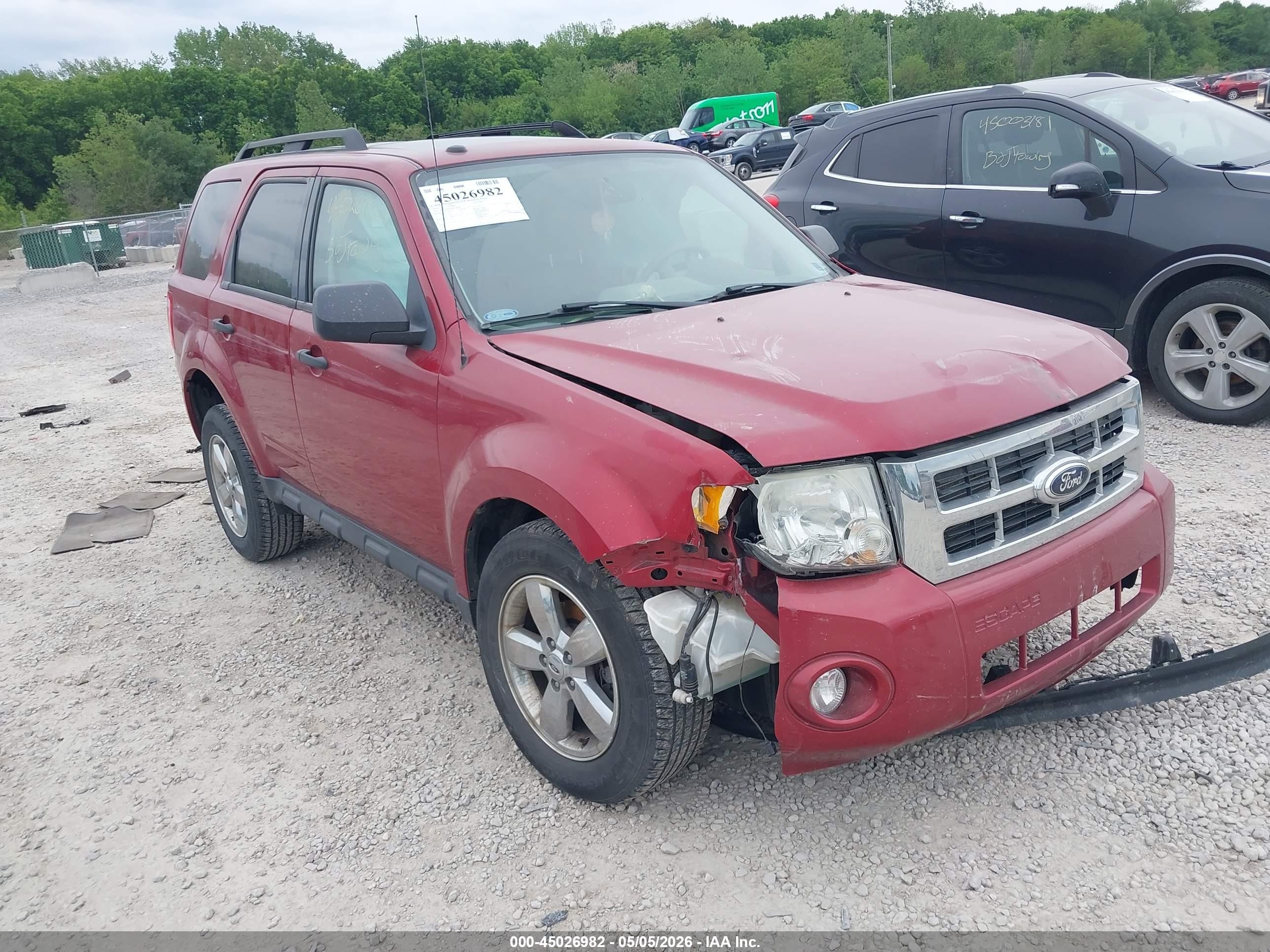 2012 Ford Escape Xlt Red vin: 1FMCU0D7XCKC78868