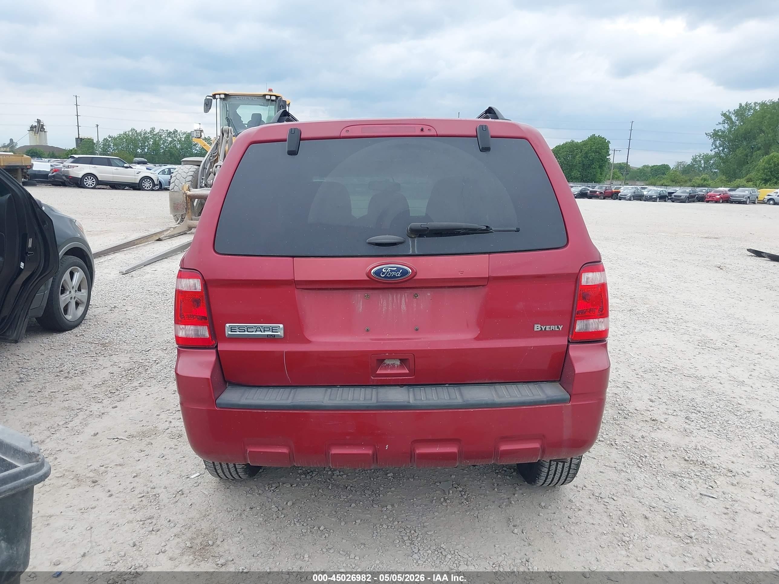 2012 Ford Escape Xlt Red vin: 1FMCU0D7XCKC78868