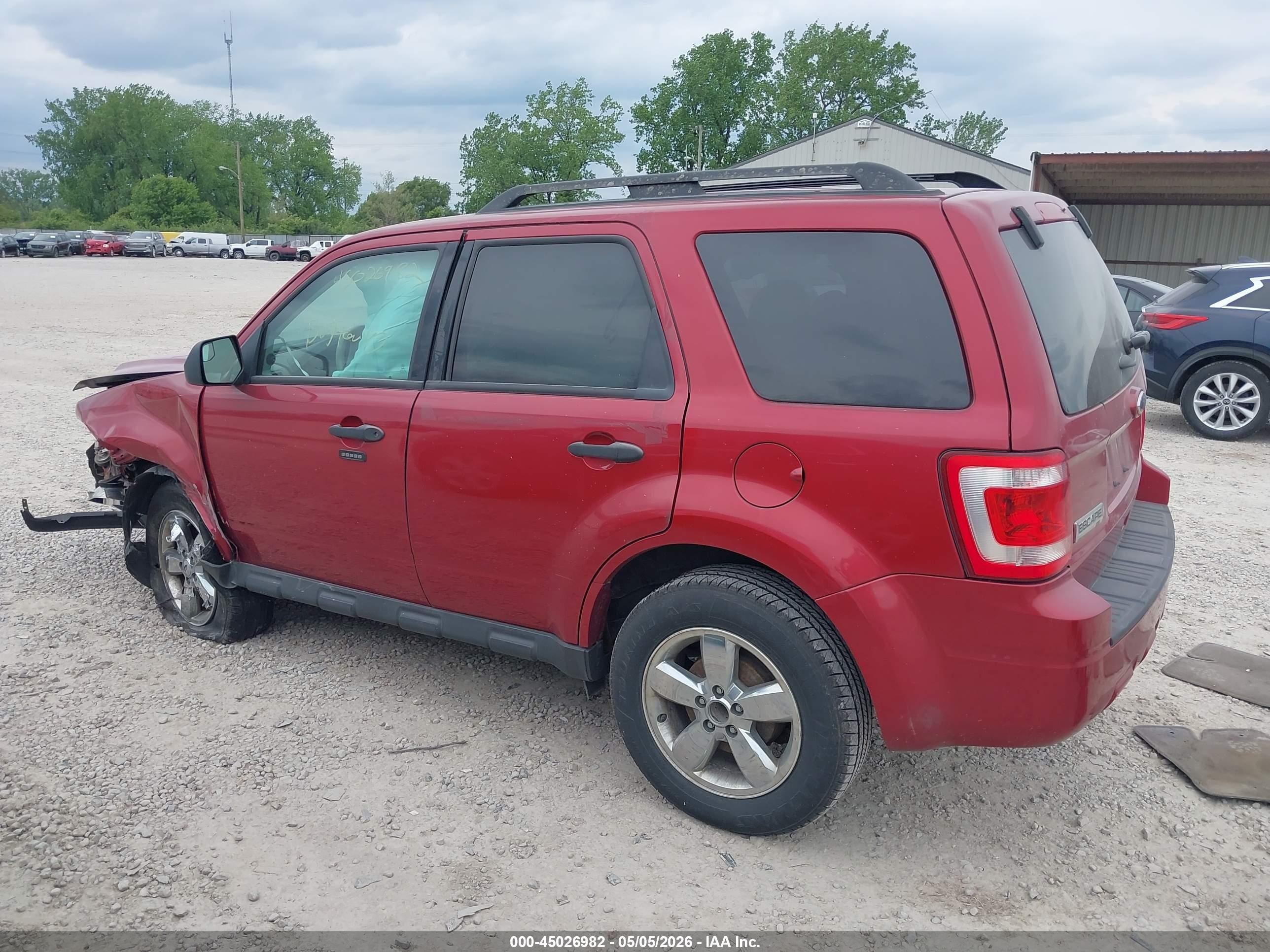 2012 Ford Escape Xlt Red vin: 1FMCU0D7XCKC78868