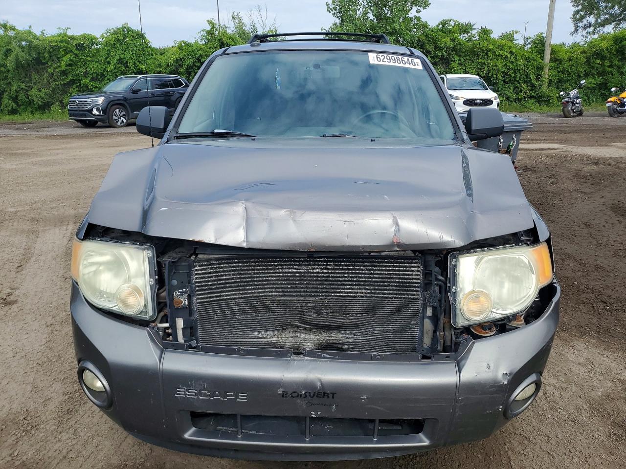 2010 Ford Escape Xlt Серый vin: 1FMCU0DG0AKD03323