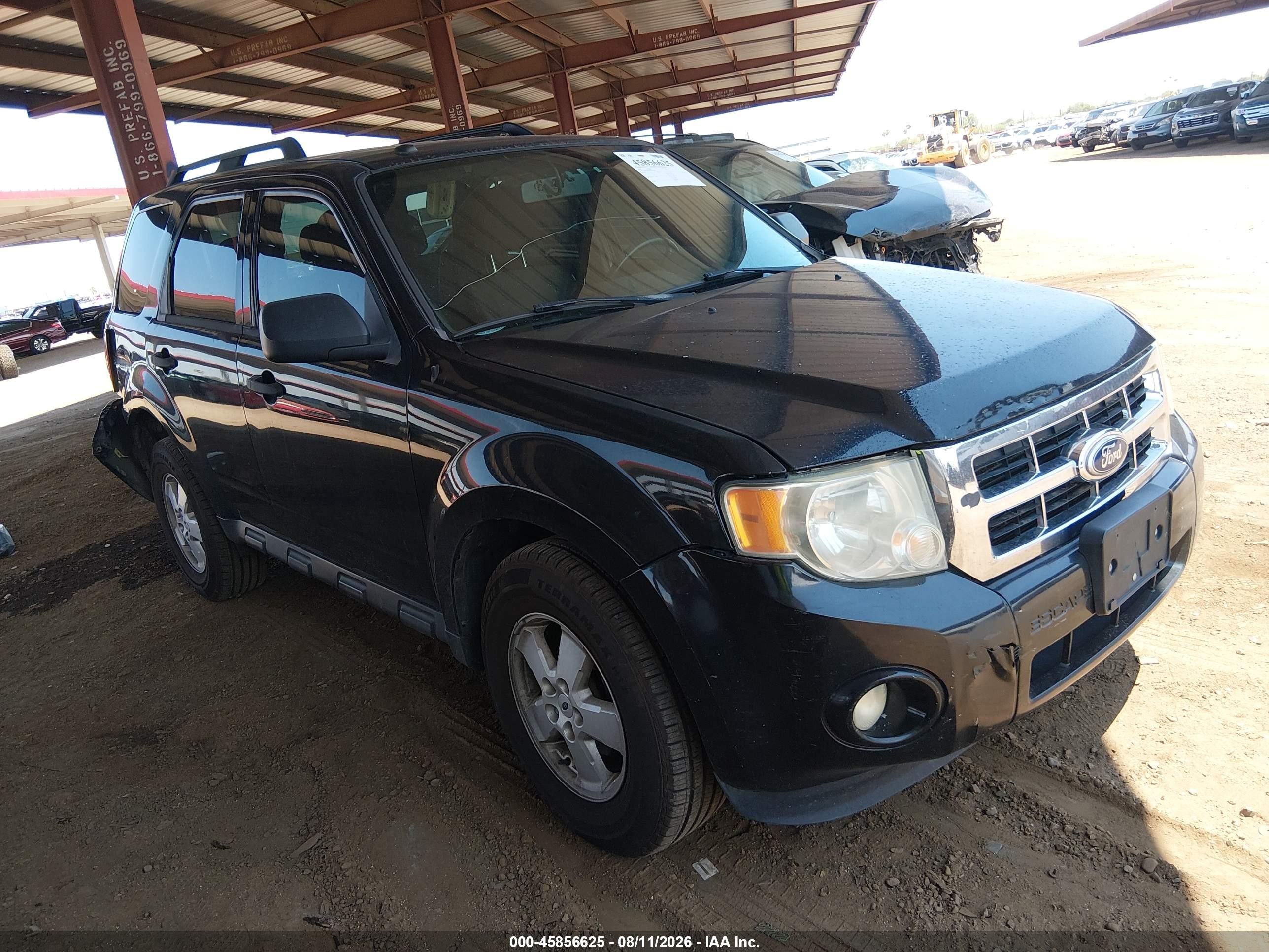 2010 Ford Escape Xlt Черный vin: 1FMCU0DG0AKD20865