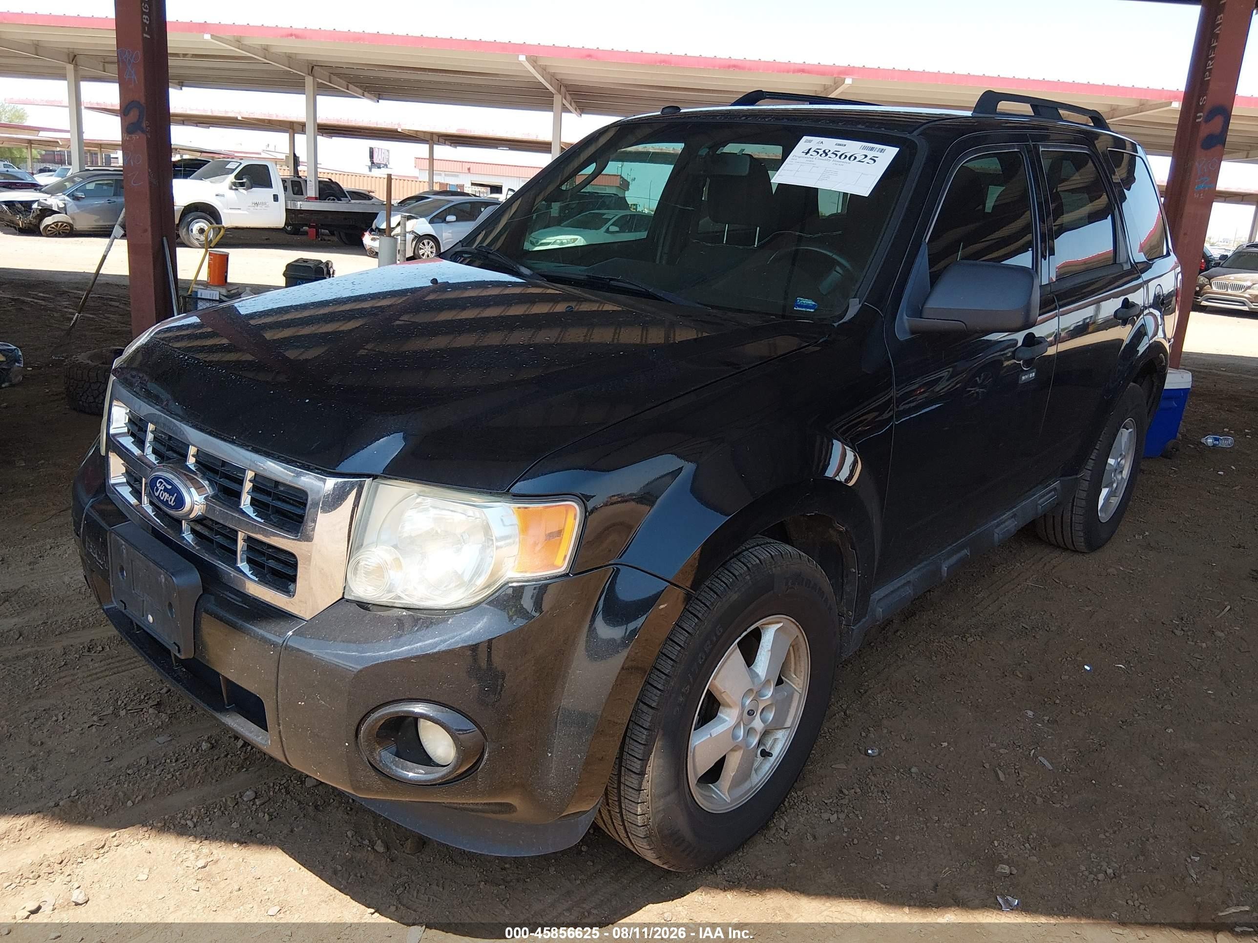 2010 Ford Escape Xlt Black vin: 1FMCU0DG0AKD20865