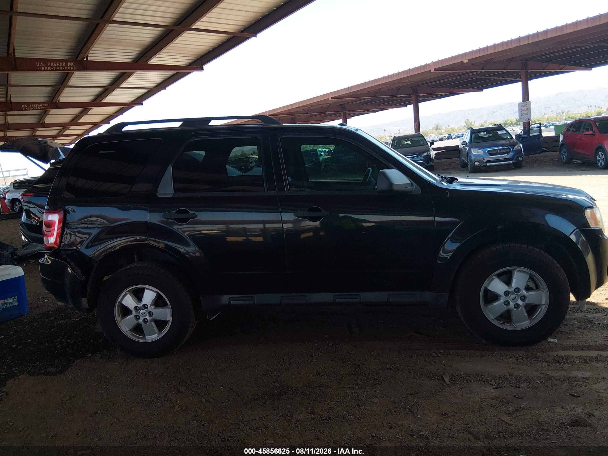 2010 Ford Escape Xlt Black vin: 1FMCU0DG0AKD20865