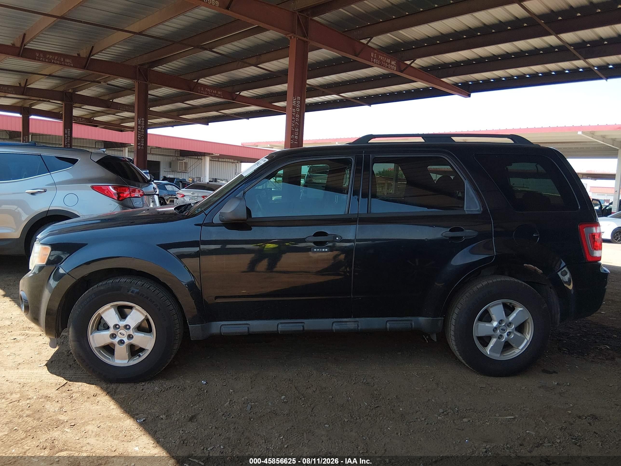 2010 Ford Escape Xlt Black vin: 1FMCU0DG0AKD20865