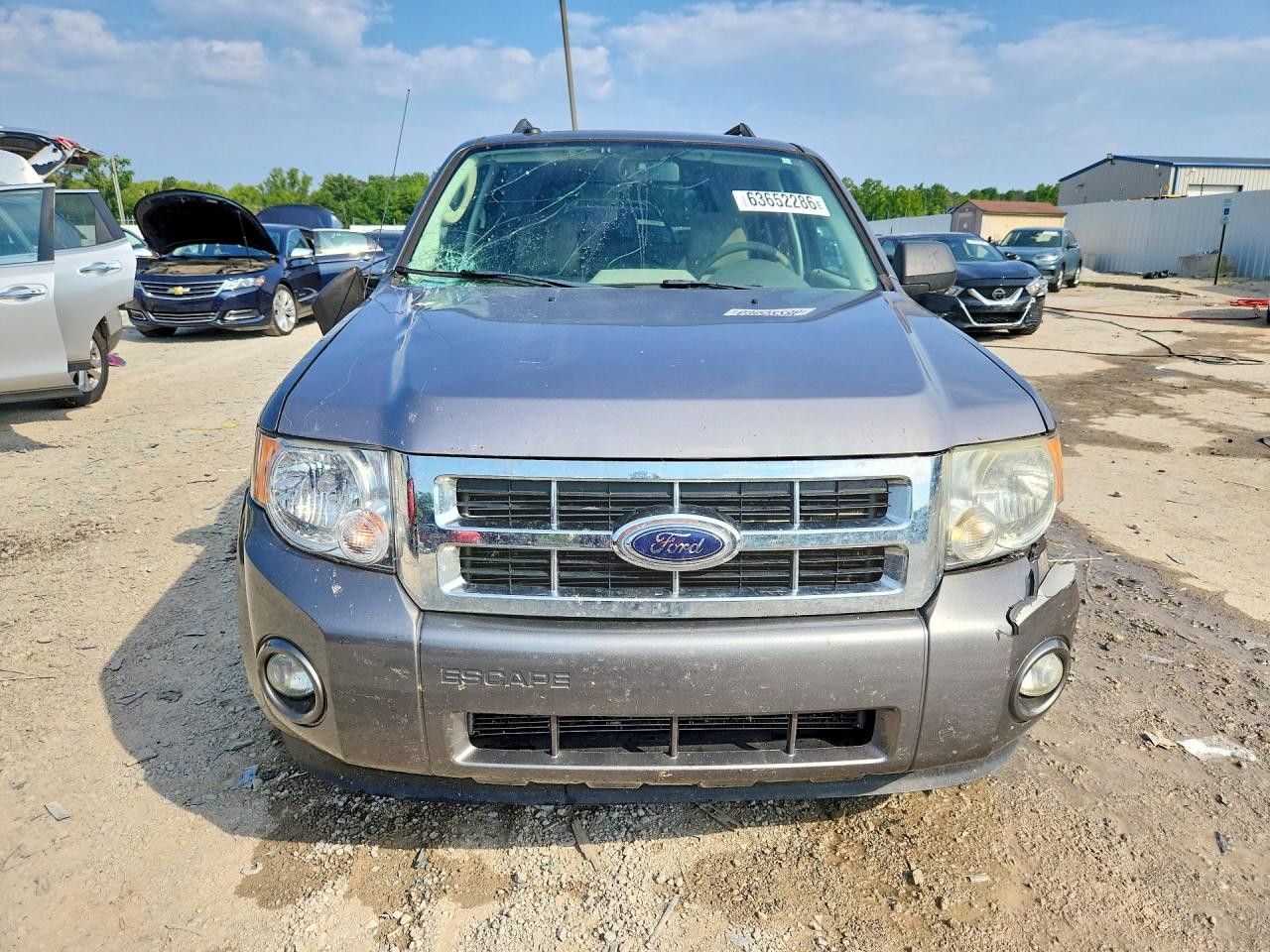 2011 Ford Escape Xlt Gray vin: 1FMCU0DG0BKA06022