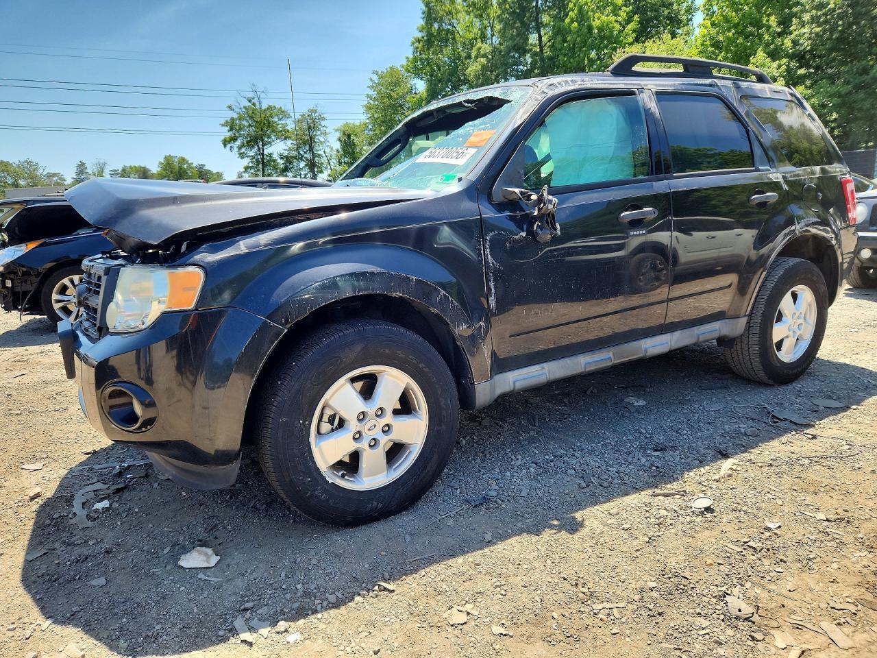2011 Ford Escape Xlt Black vin: 1FMCU0DG0BKA66009