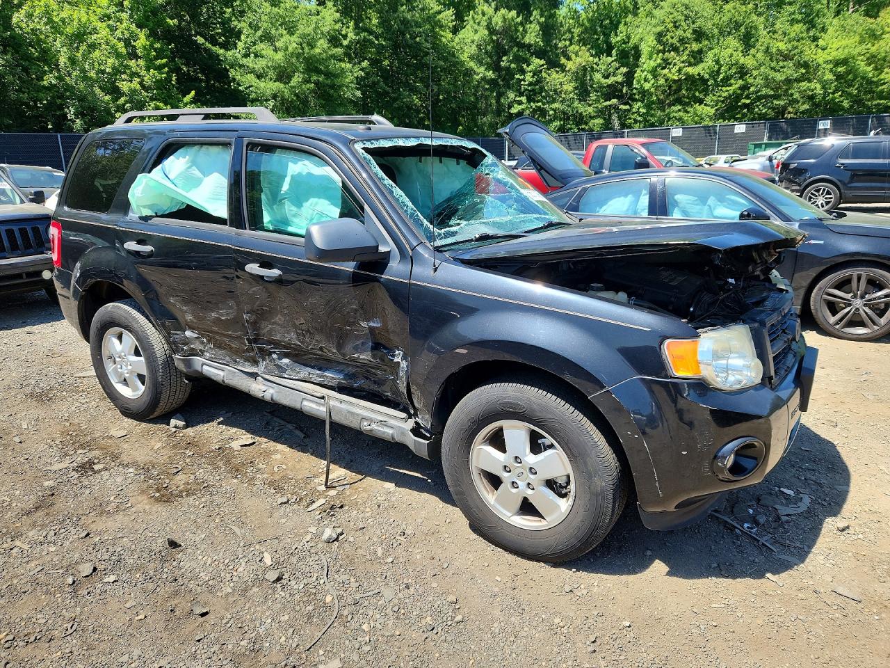 2011 Ford Escape Xlt Black vin: 1FMCU0DG0BKA66009