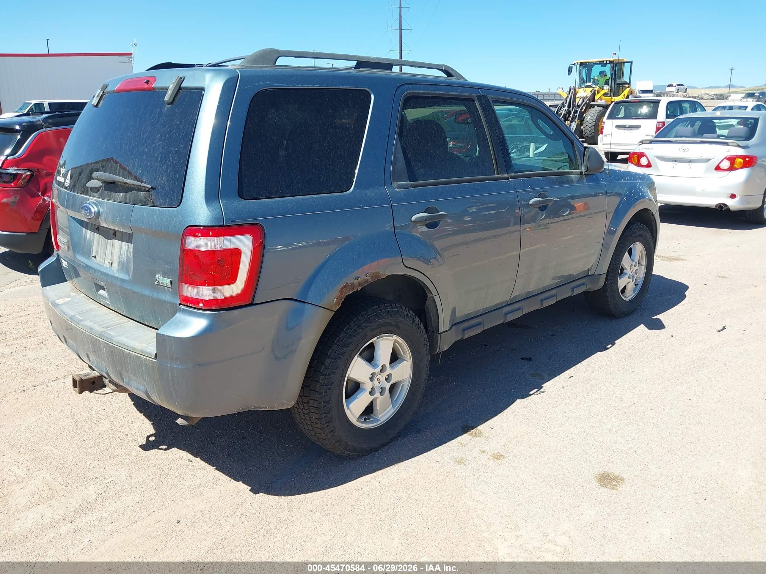 2011 Ford Escape Xlt Blue vin: 1FMCU0DG0BKB10574