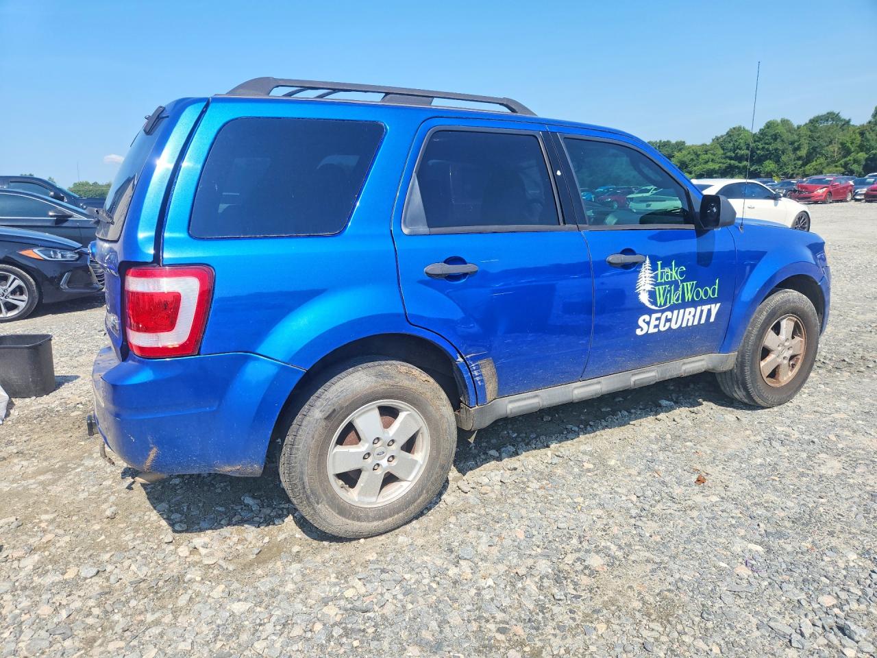 2011 Ford Escape Xlt Blue vin: 1FMCU0DG0BKC47739