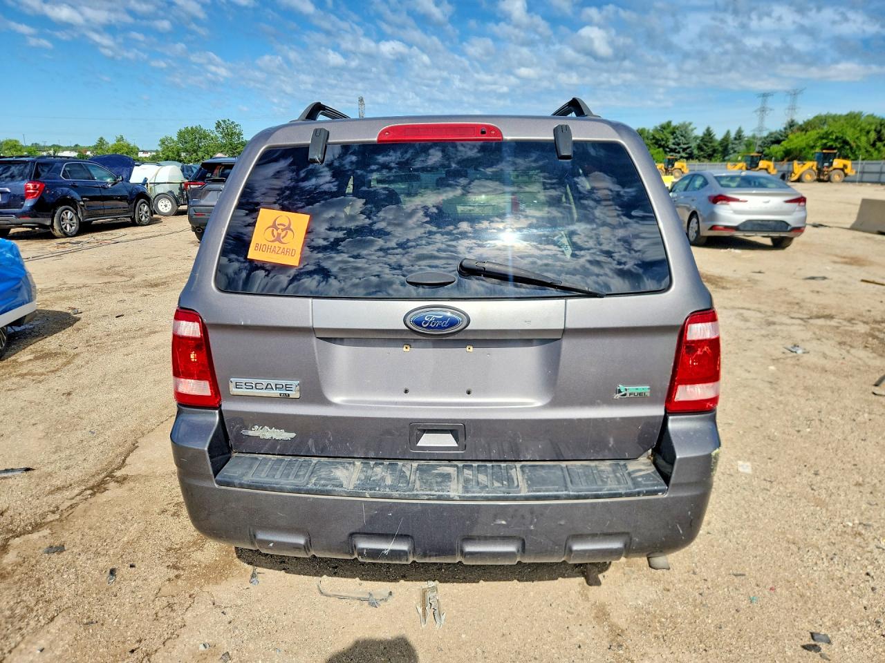 2012 Ford Escape Xlt Gray vin: 1FMCU0DG0CKA42357