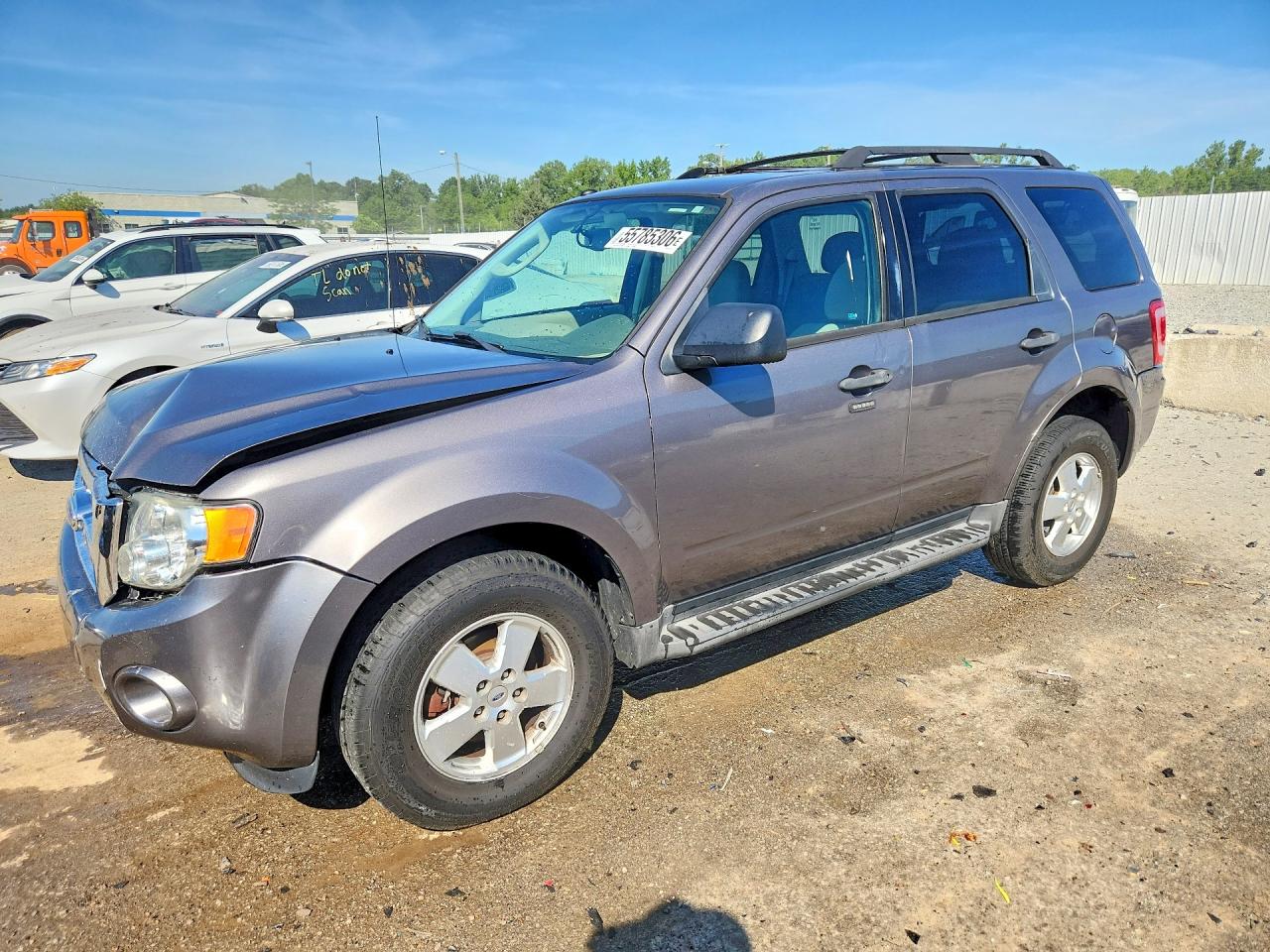 2012 Ford Escape Xlt Gray vin: 1FMCU0DG0CKA74032