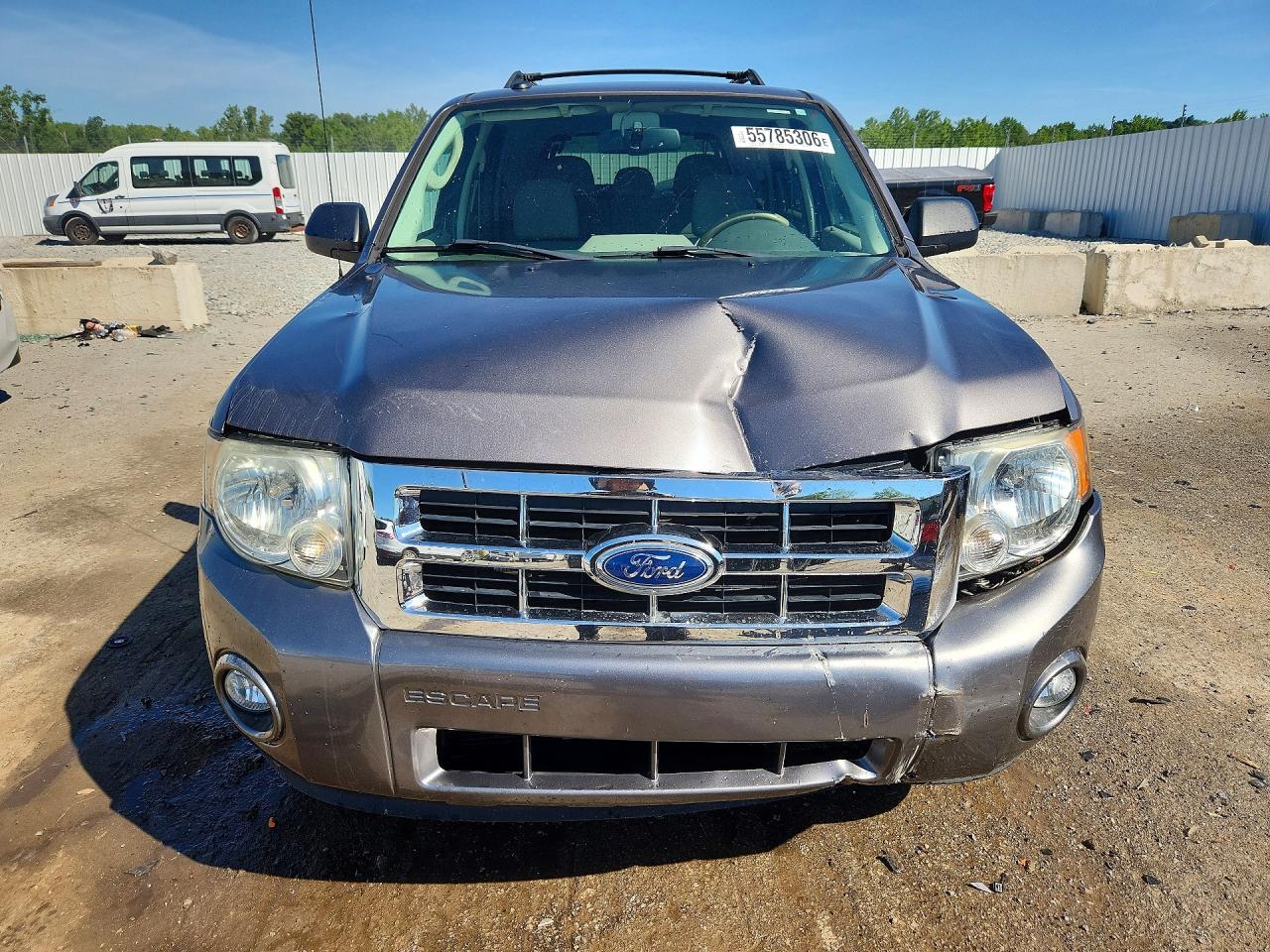 2012 Ford Escape Xlt Gray vin: 1FMCU0DG0CKA74032