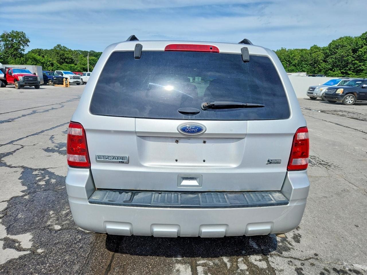 2012 Ford Escape Xlt Silver vin: 1FMCU0DG0CKB30888