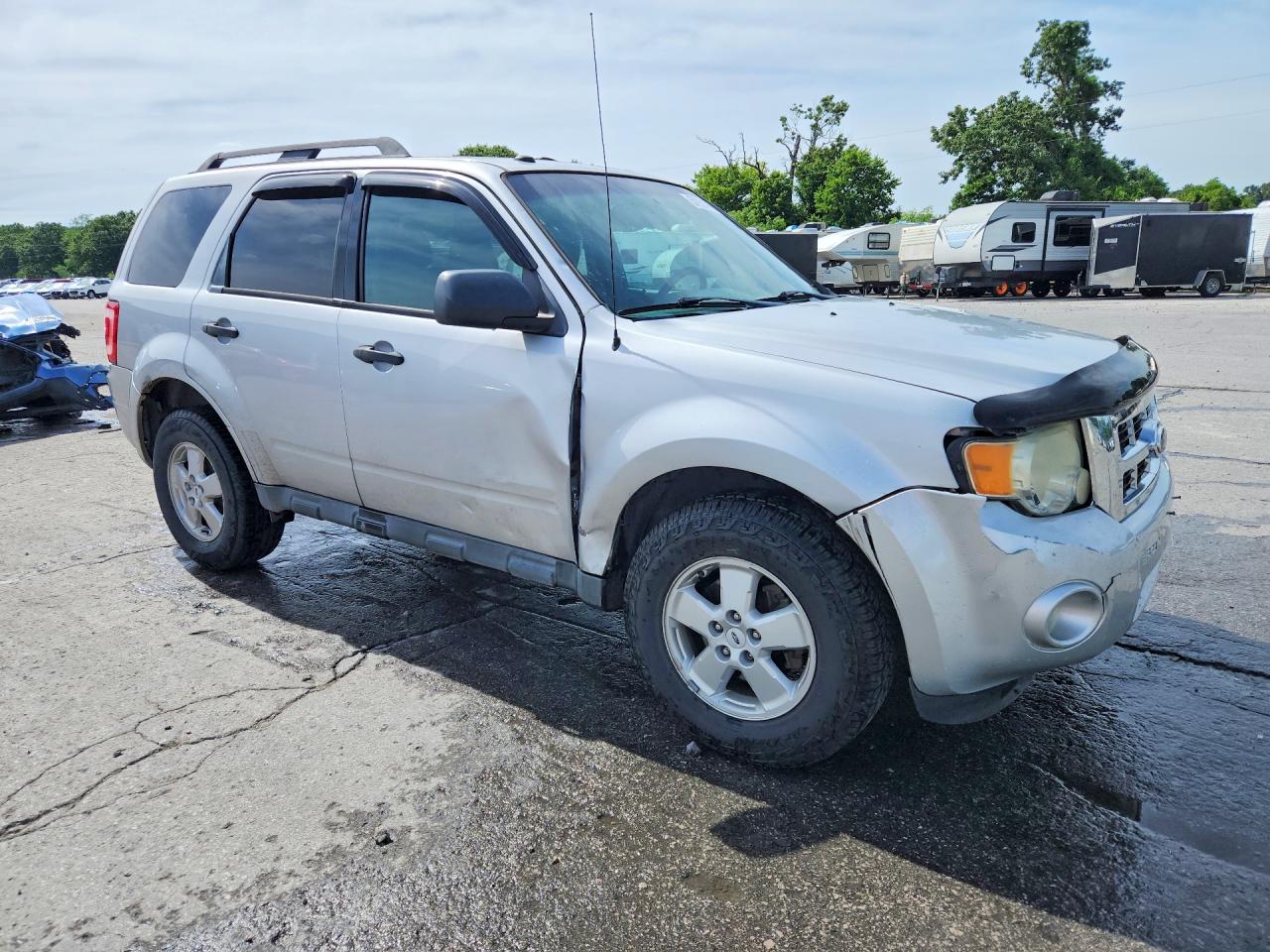 2012 Ford Escape Xlt Silver vin: 1FMCU0DG0CKB30888