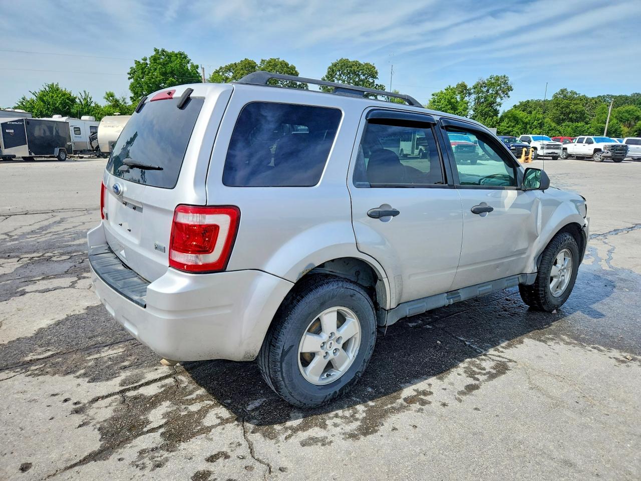 2012 Ford Escape Xlt Silver vin: 1FMCU0DG0CKB30888