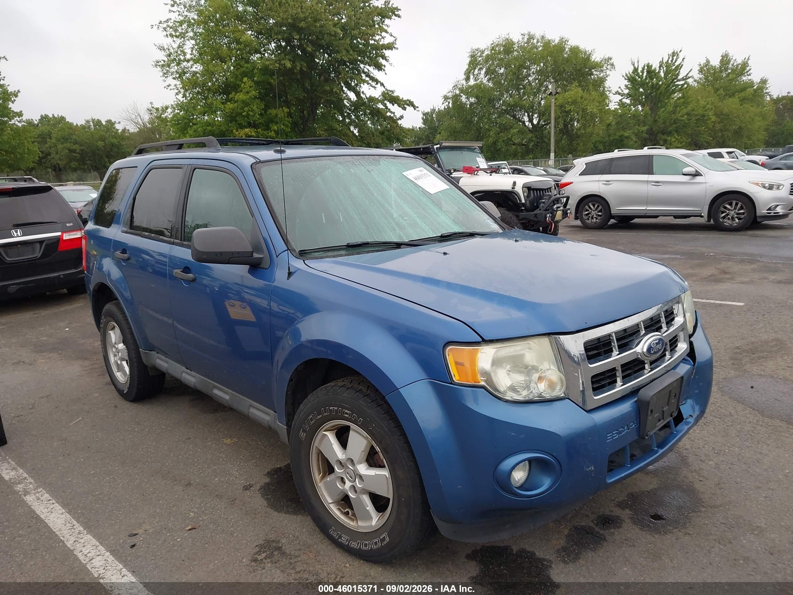 2010 Ford Escape Xlt Blue vin: 1FMCU0DG1AKC41625