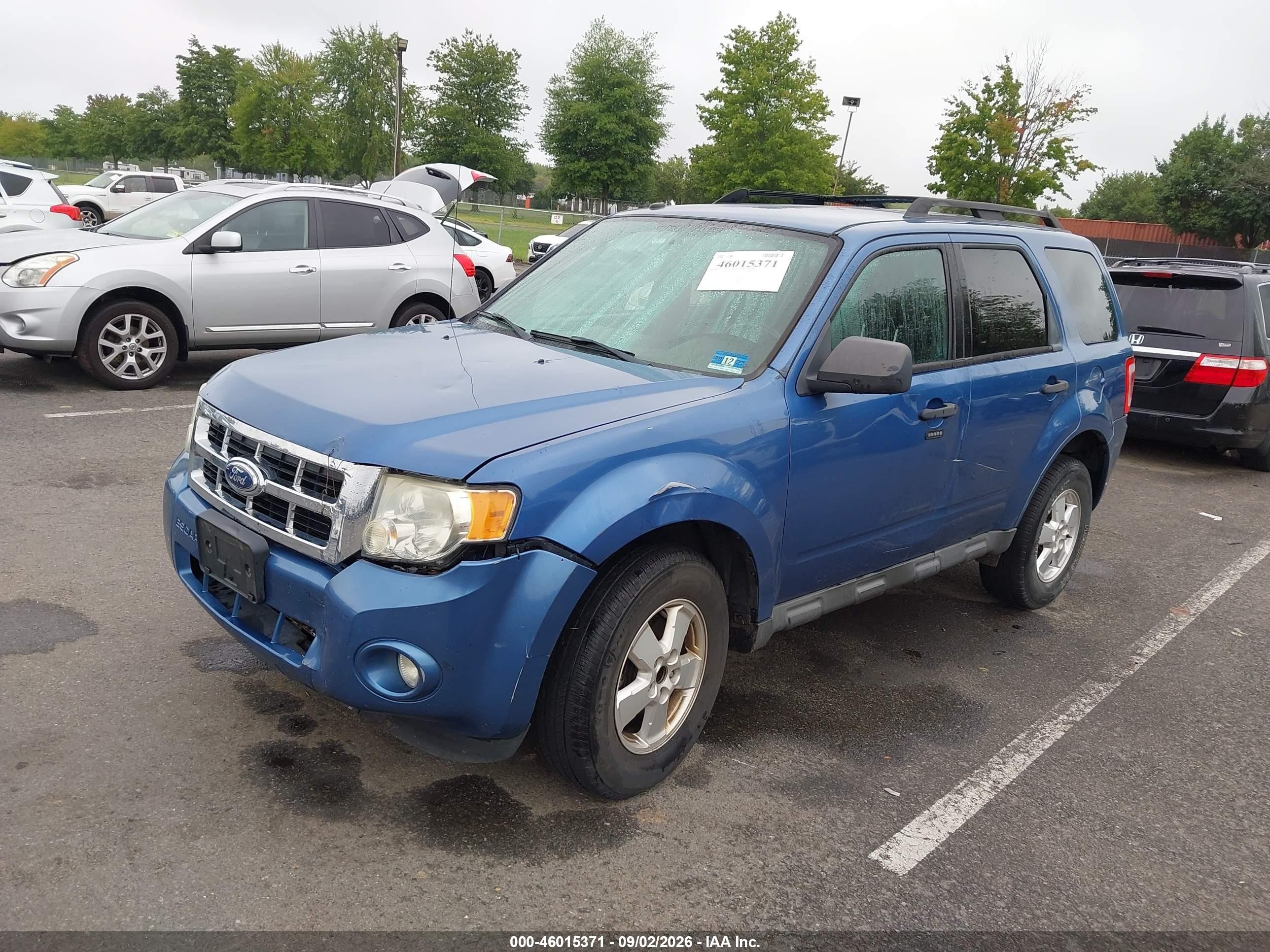 2010 Ford Escape Xlt Blue vin: 1FMCU0DG1AKC41625