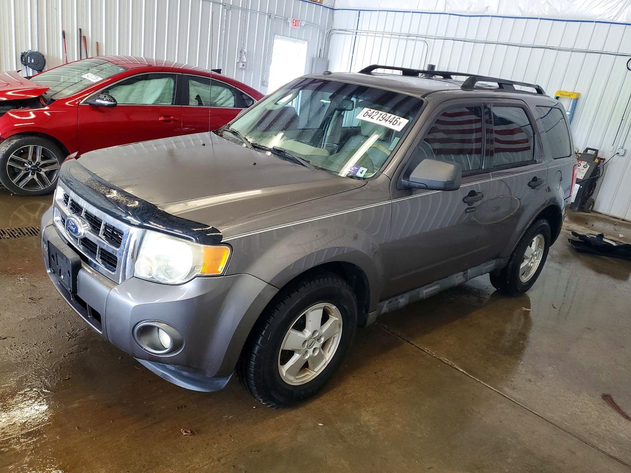2011 Ford Escape Xlt Gray vin: 1FMCU0DG1BKB30087