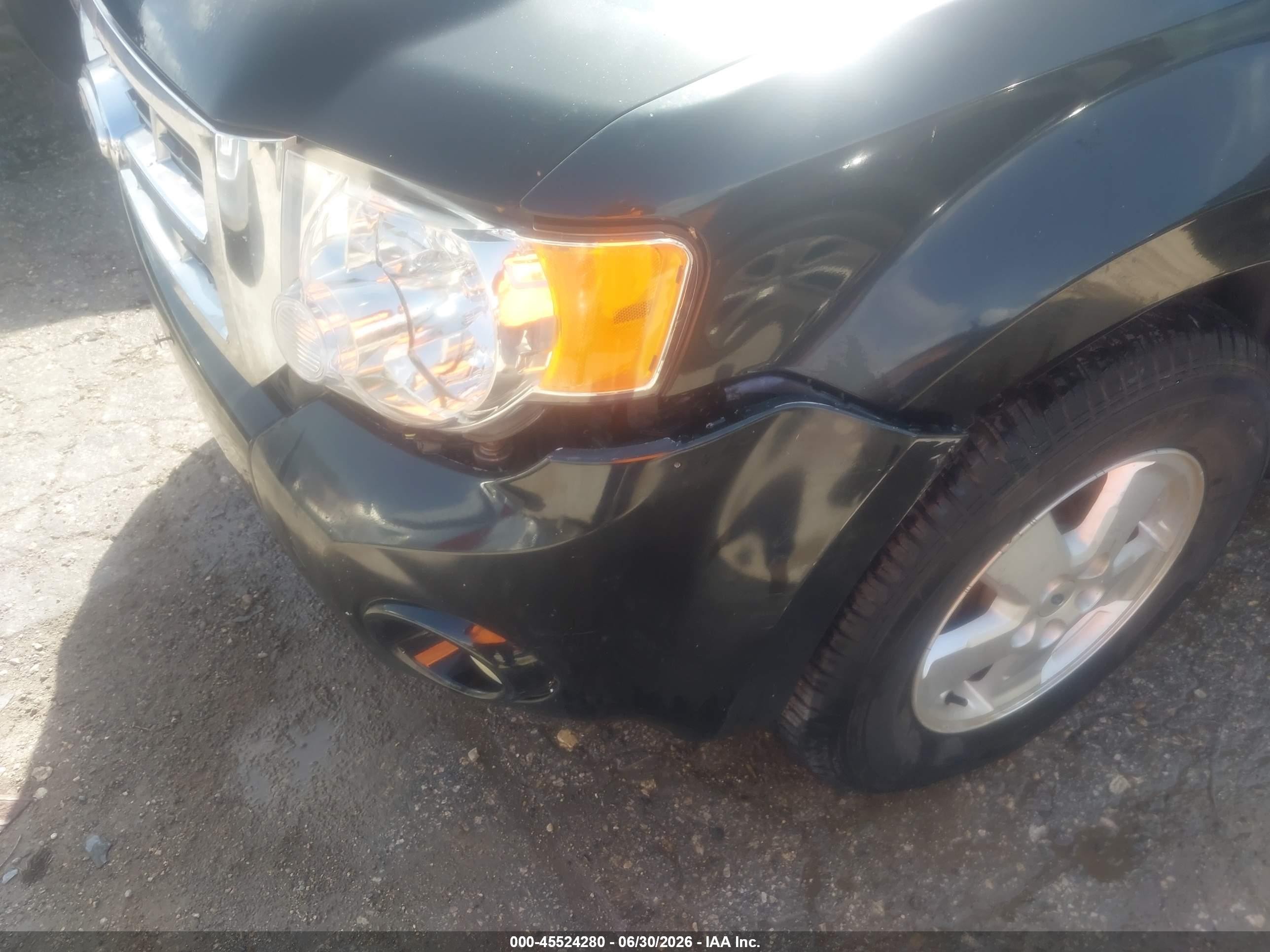 2011 Ford Escape Xlt Black vin: 1FMCU0DG1BKB99085