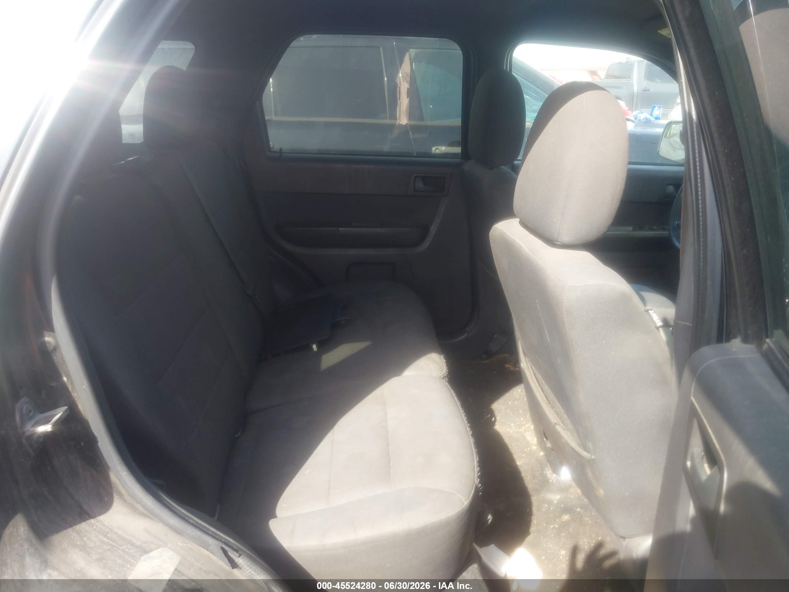 2011 Ford Escape Xlt Black vin: 1FMCU0DG1BKB99085