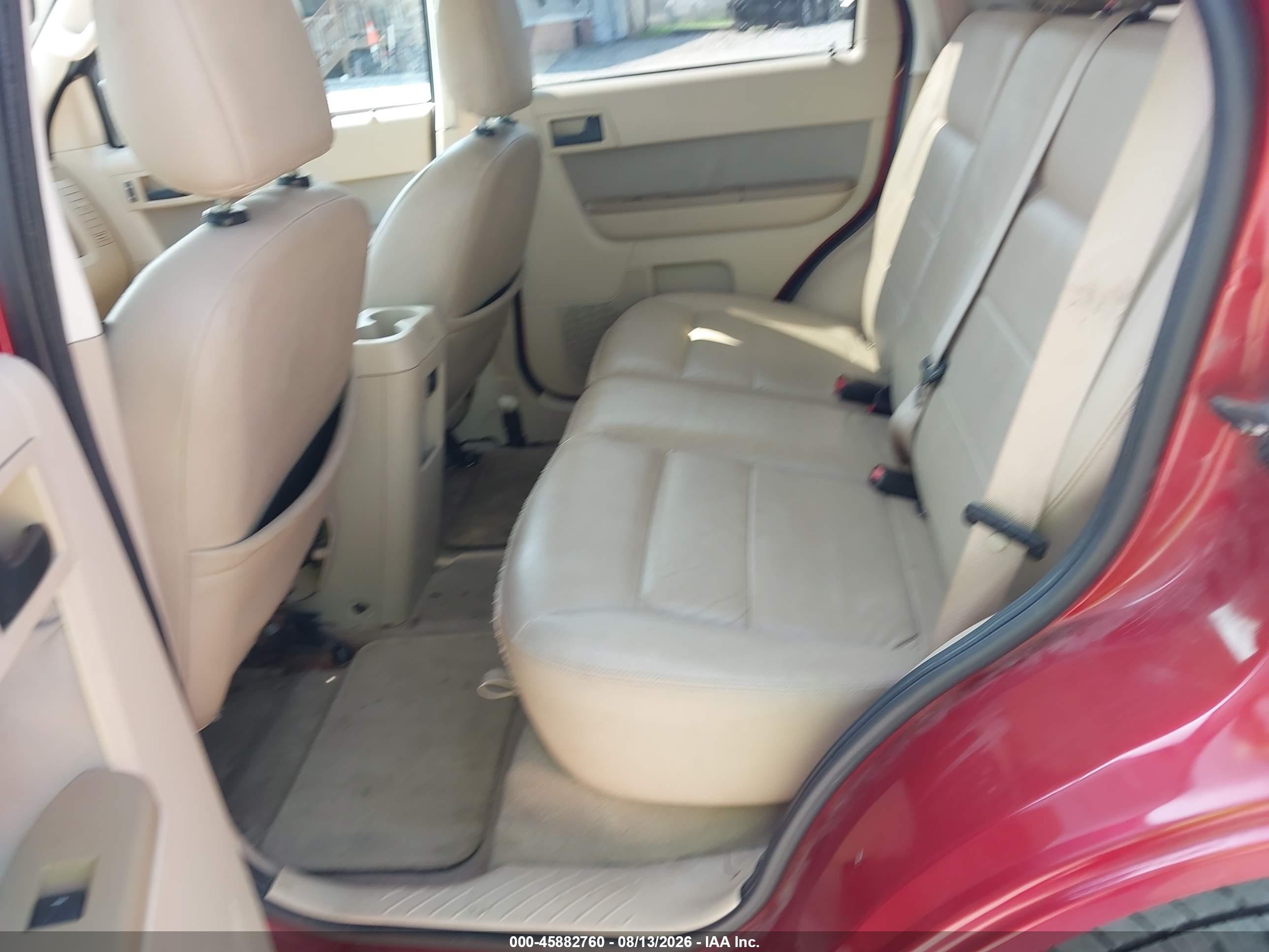 2012 Ford Escape Xlt Red vin: 1FMCU0DG1CKA41492