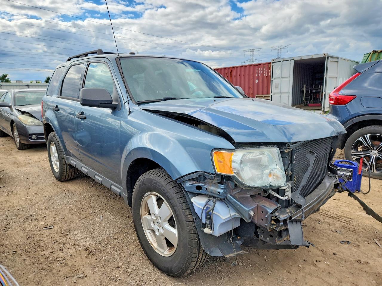 2012 Ford Escape Xlt Синий vin: 1FMCU0DG1CKA42285