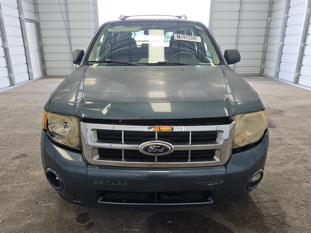 2012 Ford Escape Xlt Blue vin: 1FMCU0DG1CKA55375 Damage: Left Head Lamp, Faded, Acceptable