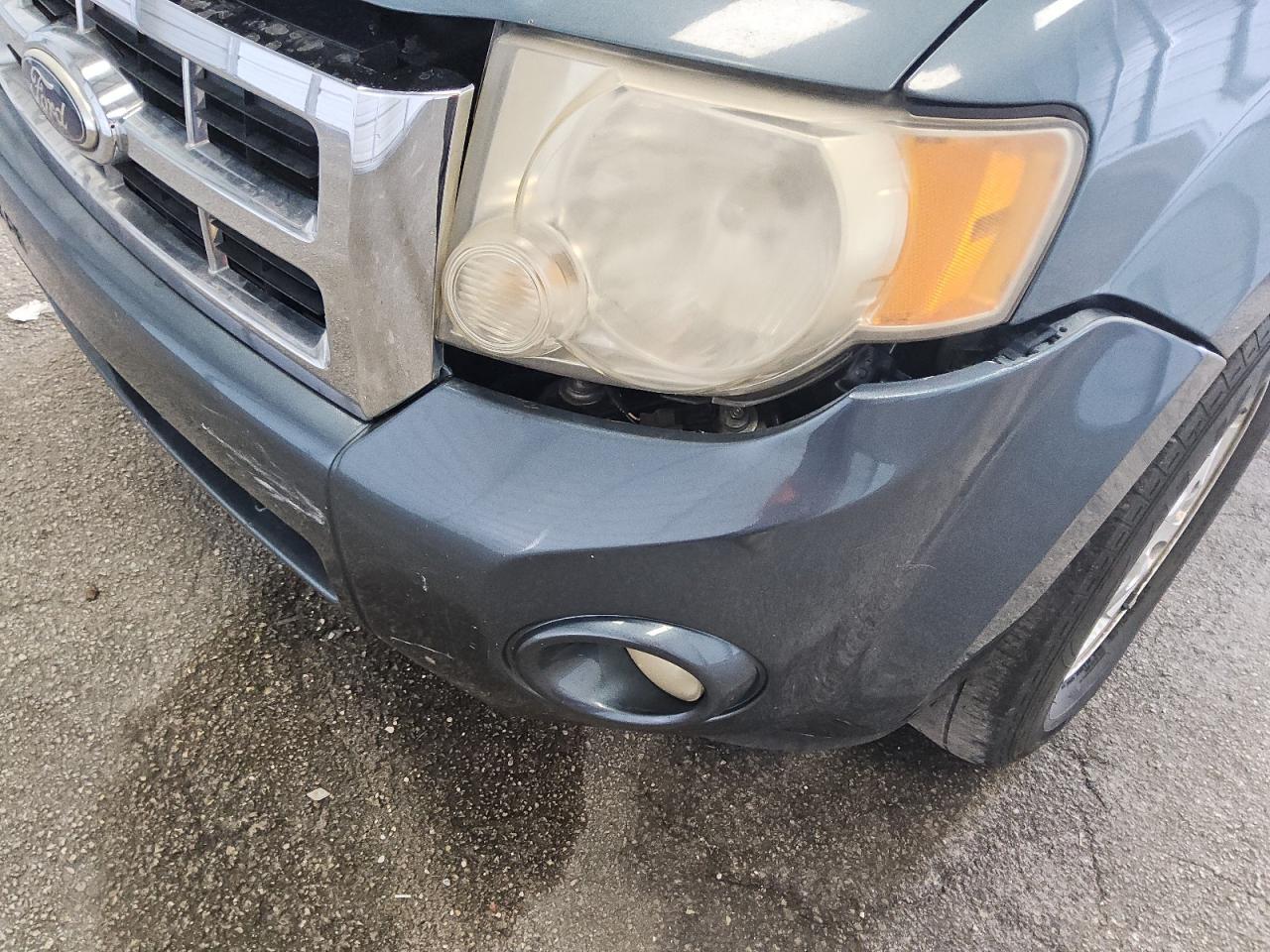 2012 Ford Escape Xlt Blue vin: 1FMCU0DG1CKA55375 Damage: Front Bumper, Broken, Replacement Required