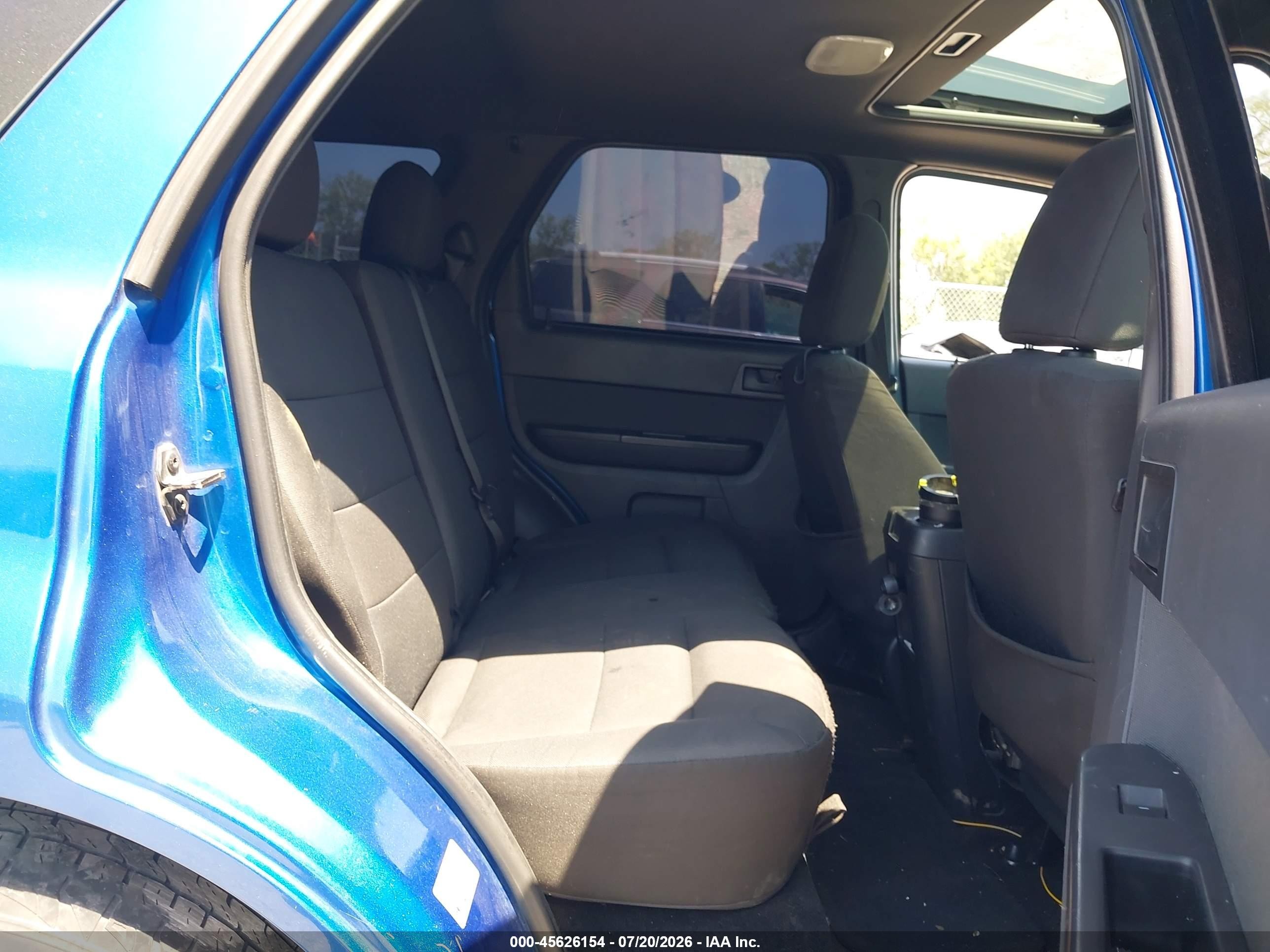 2012 Ford Escape Xlt Blue vin: 1FMCU0DG1CKA57966