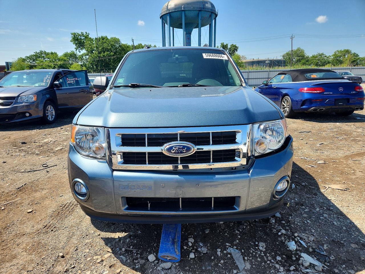 2012 Ford Escape Xlt Blue vin: 1FMCU0DG1CKB39552