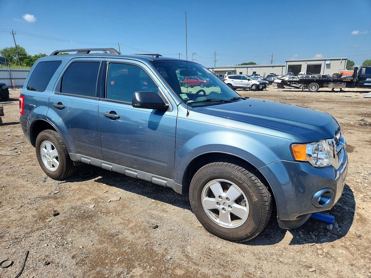 2012 Ford Escape Xlt Blue vin: 1FMCU0DG1CKB39552