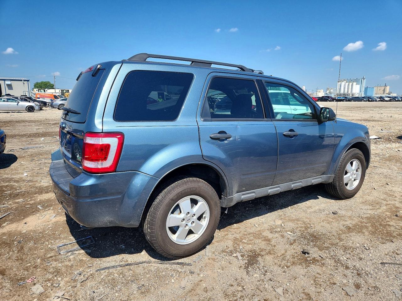 2012 Ford Escape Xlt Blue vin: 1FMCU0DG1CKB39552