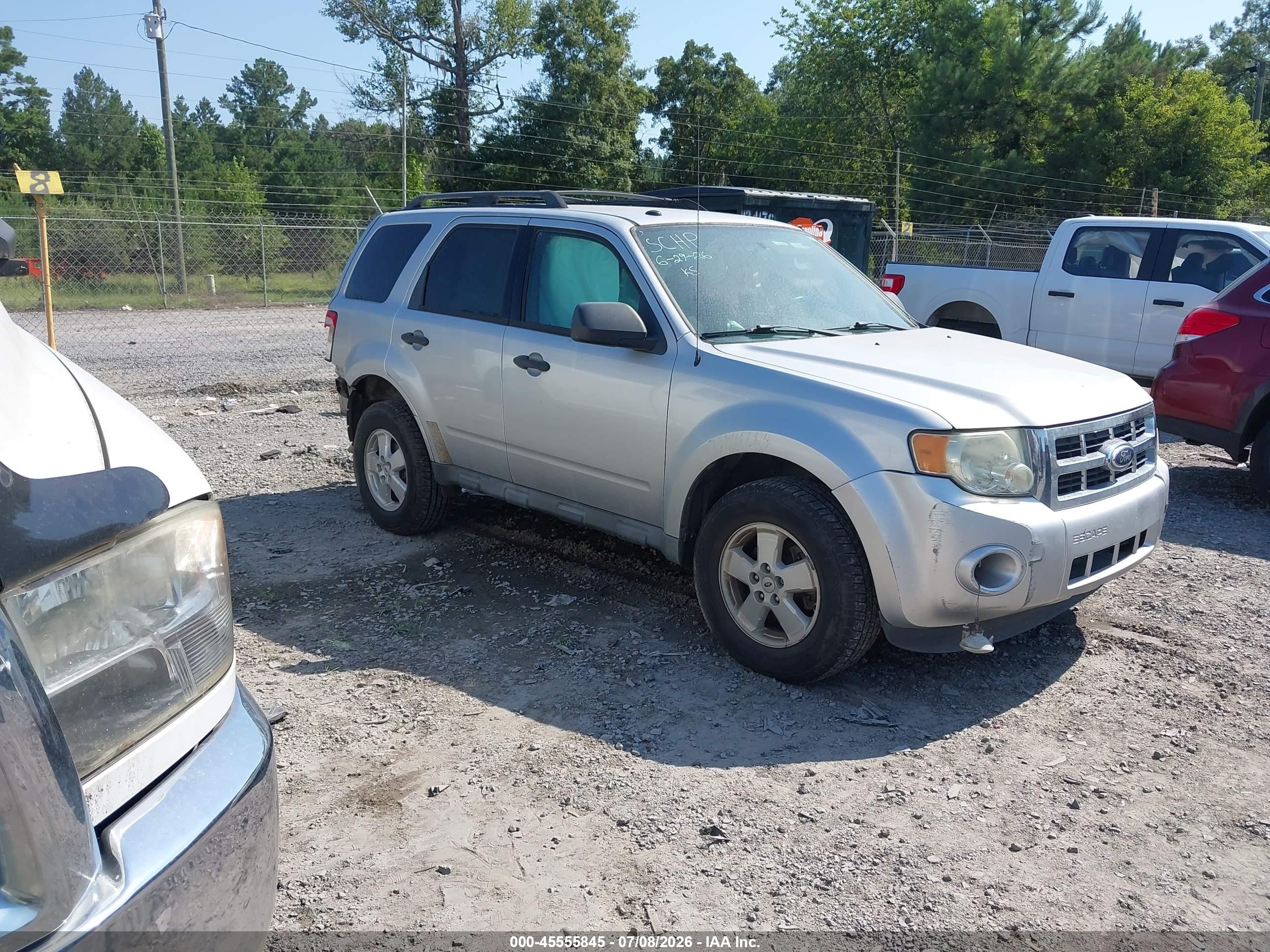 2012 Ford Escape Xlt Silver vin: 1FMCU0DG1CKC13083