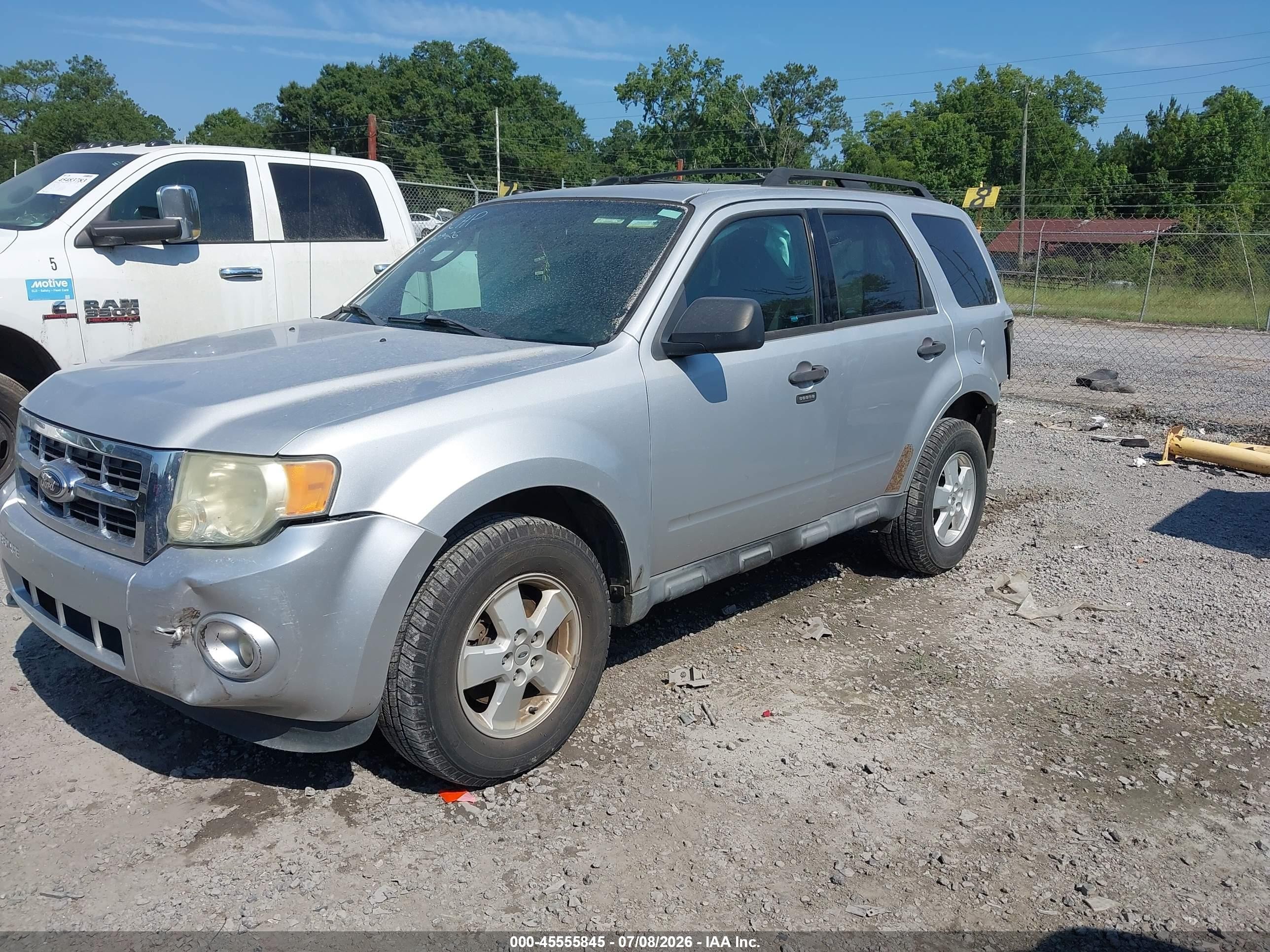 2012 Ford Escape Xlt Silver vin: 1FMCU0DG1CKC13083